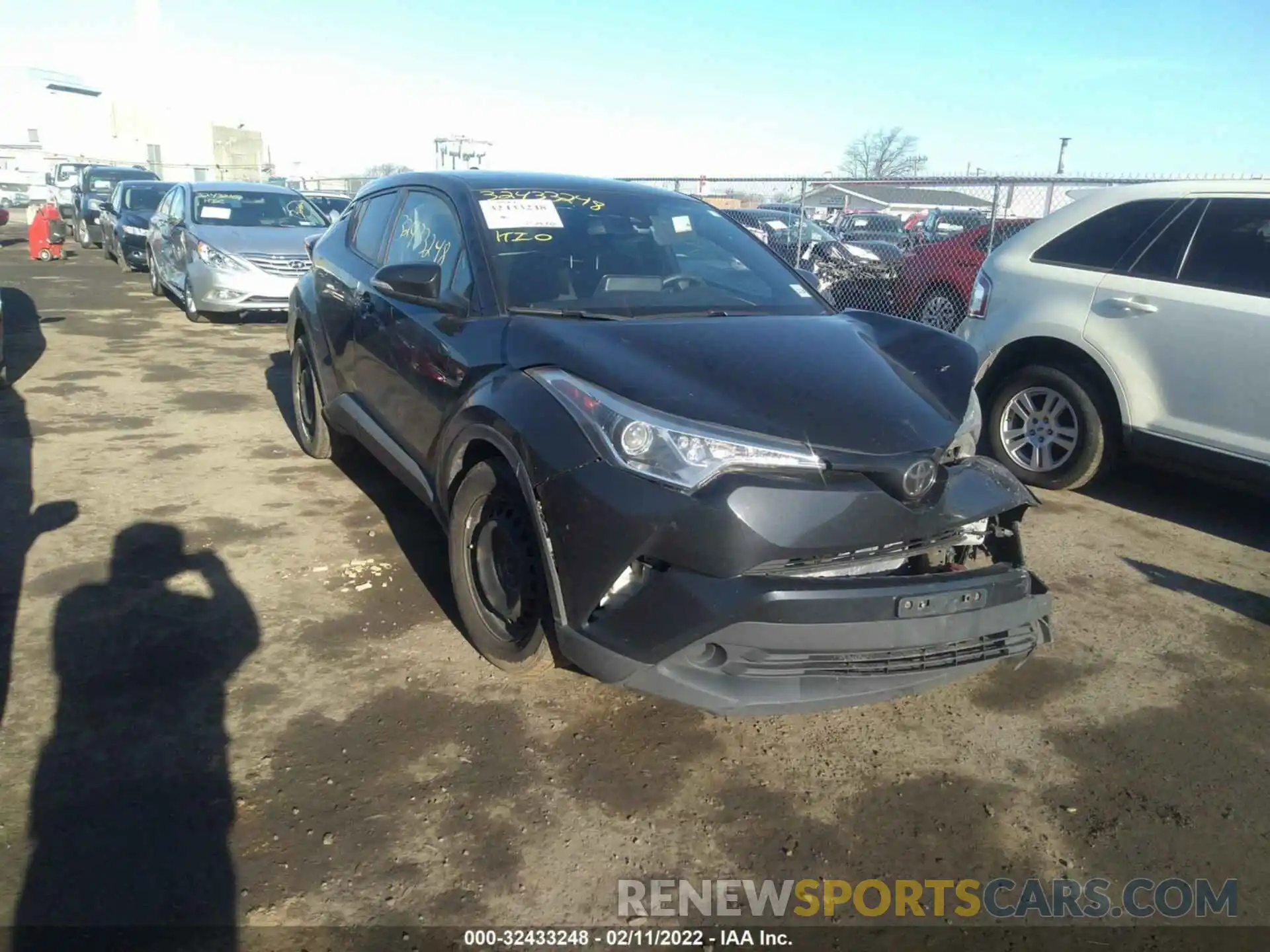 1 Photograph of a damaged car NMTKHMBX1KR097842 TOYOTA C-HR 2019