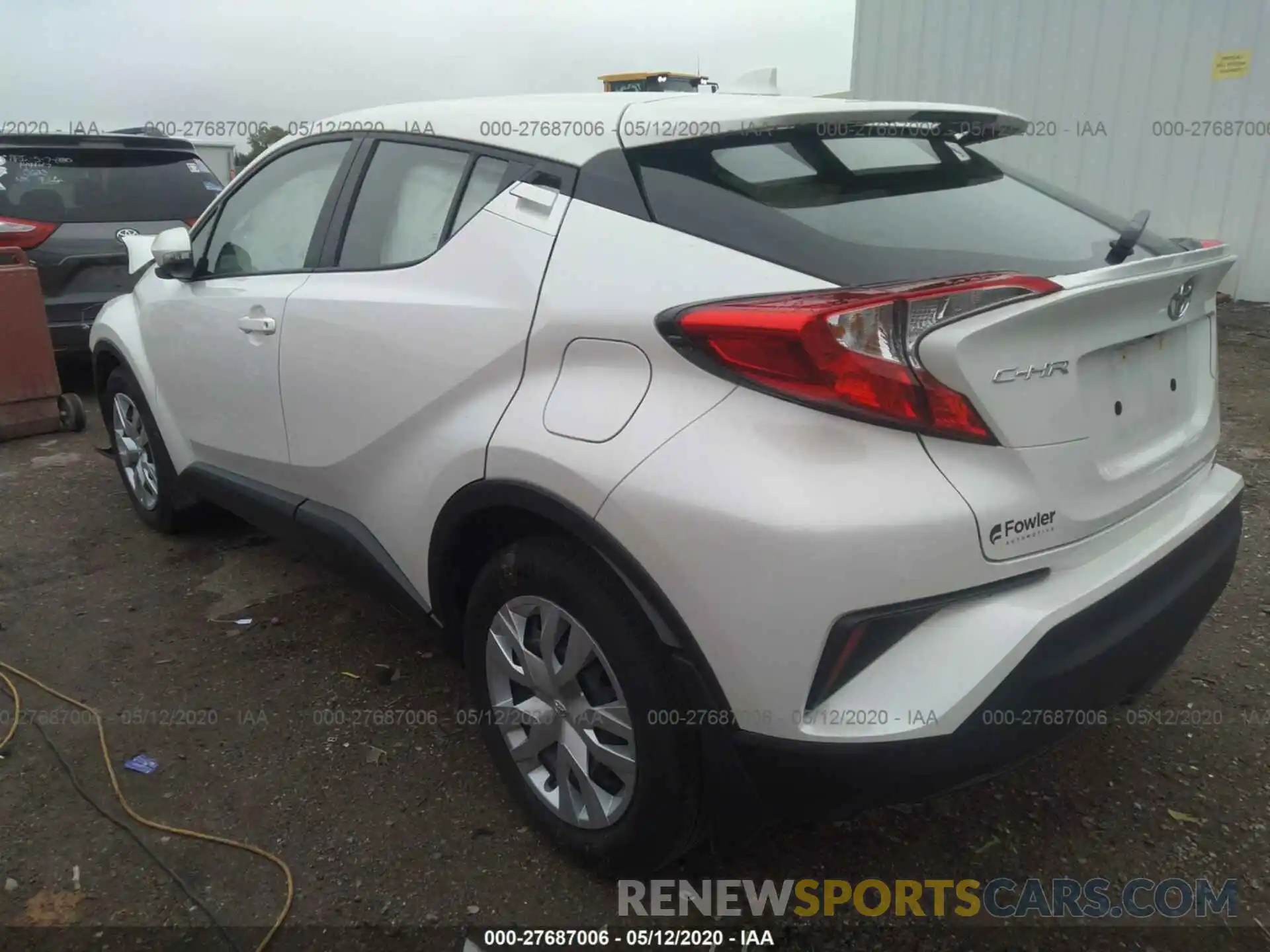 3 Photograph of a damaged car NMTKHMBX1KR097968 TOYOTA C-HR 2019