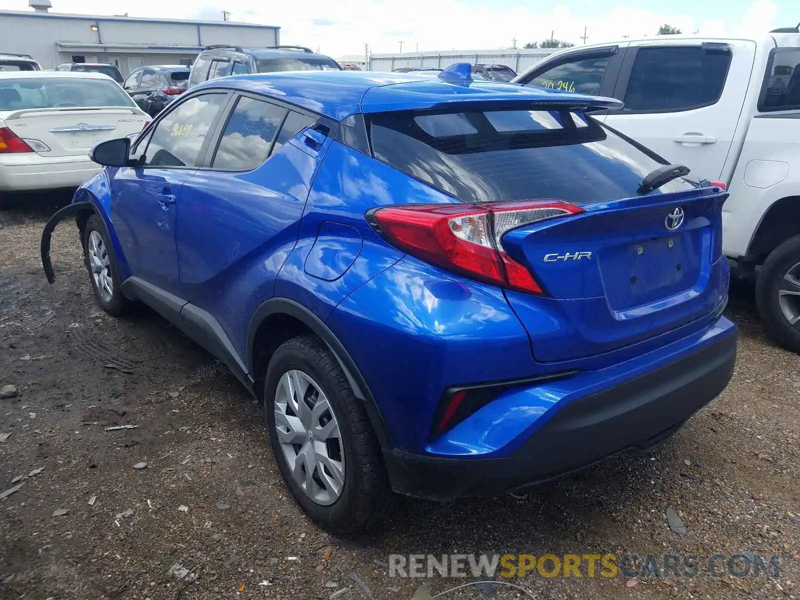 3 Photograph of a damaged car NMTKHMBX1KR098070 TOYOTA C-HR 2019