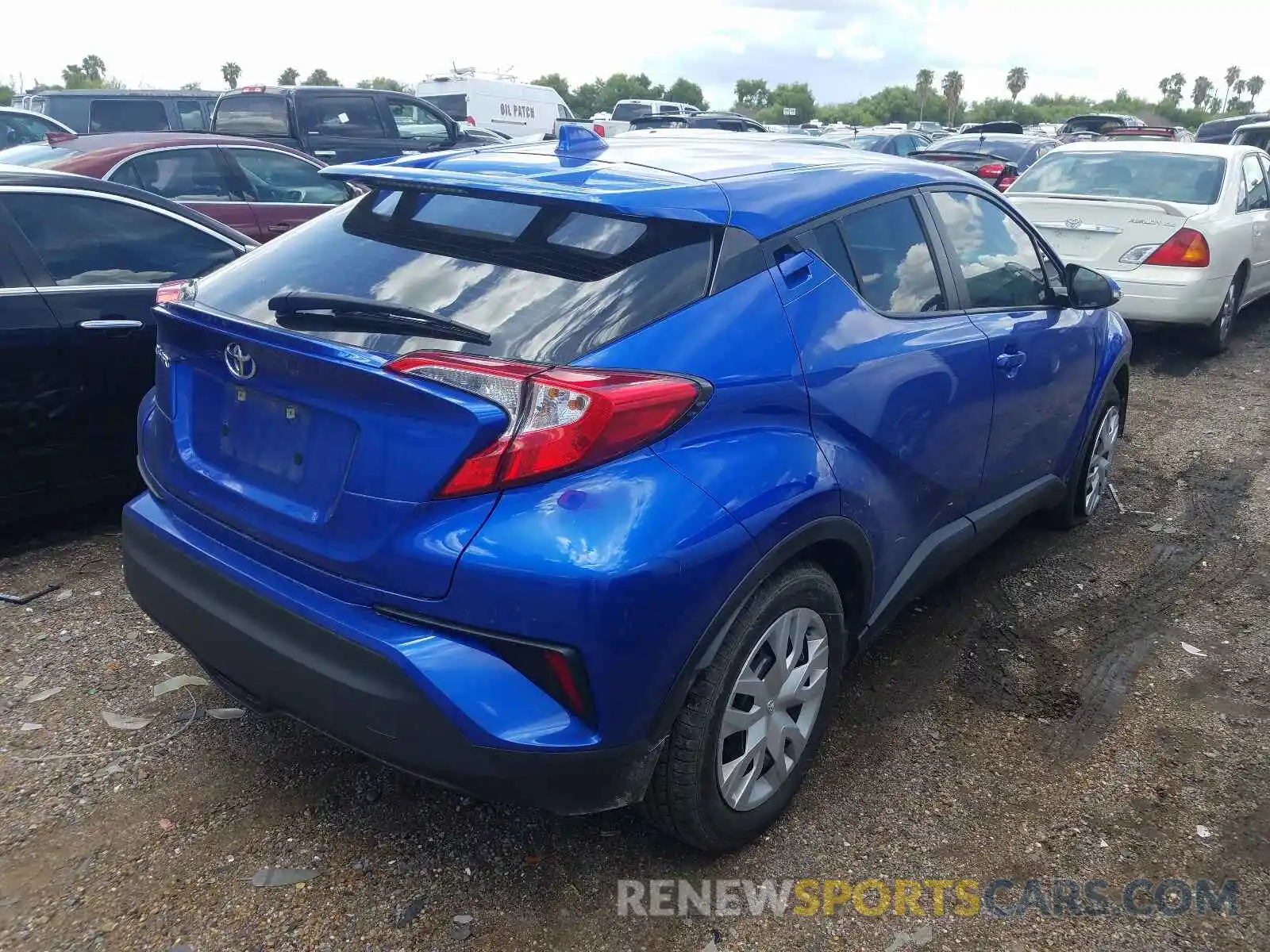 4 Photograph of a damaged car NMTKHMBX1KR098070 TOYOTA C-HR 2019