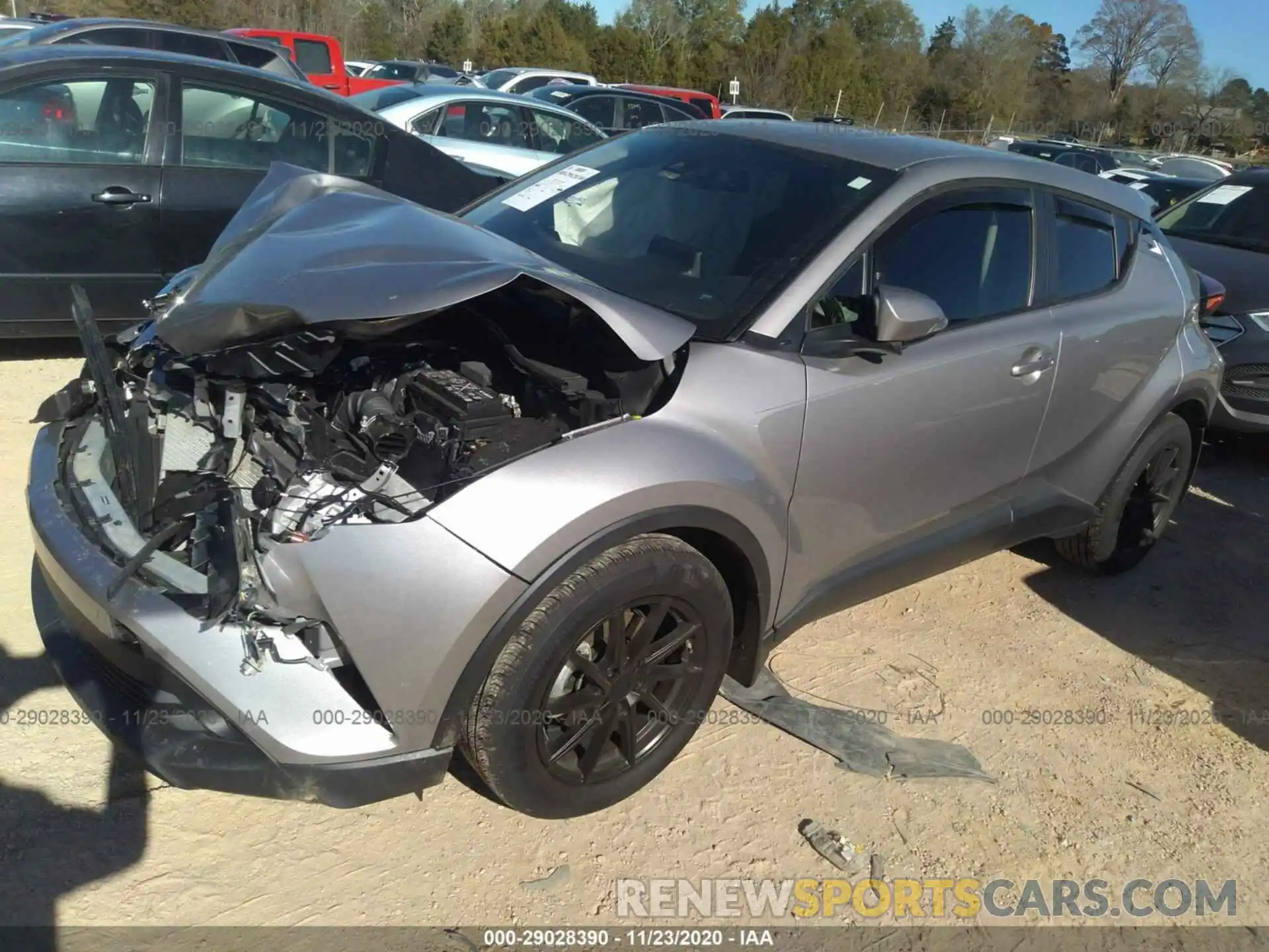 2 Photograph of a damaged car NMTKHMBX1KR098327 TOYOTA C-HR 2019