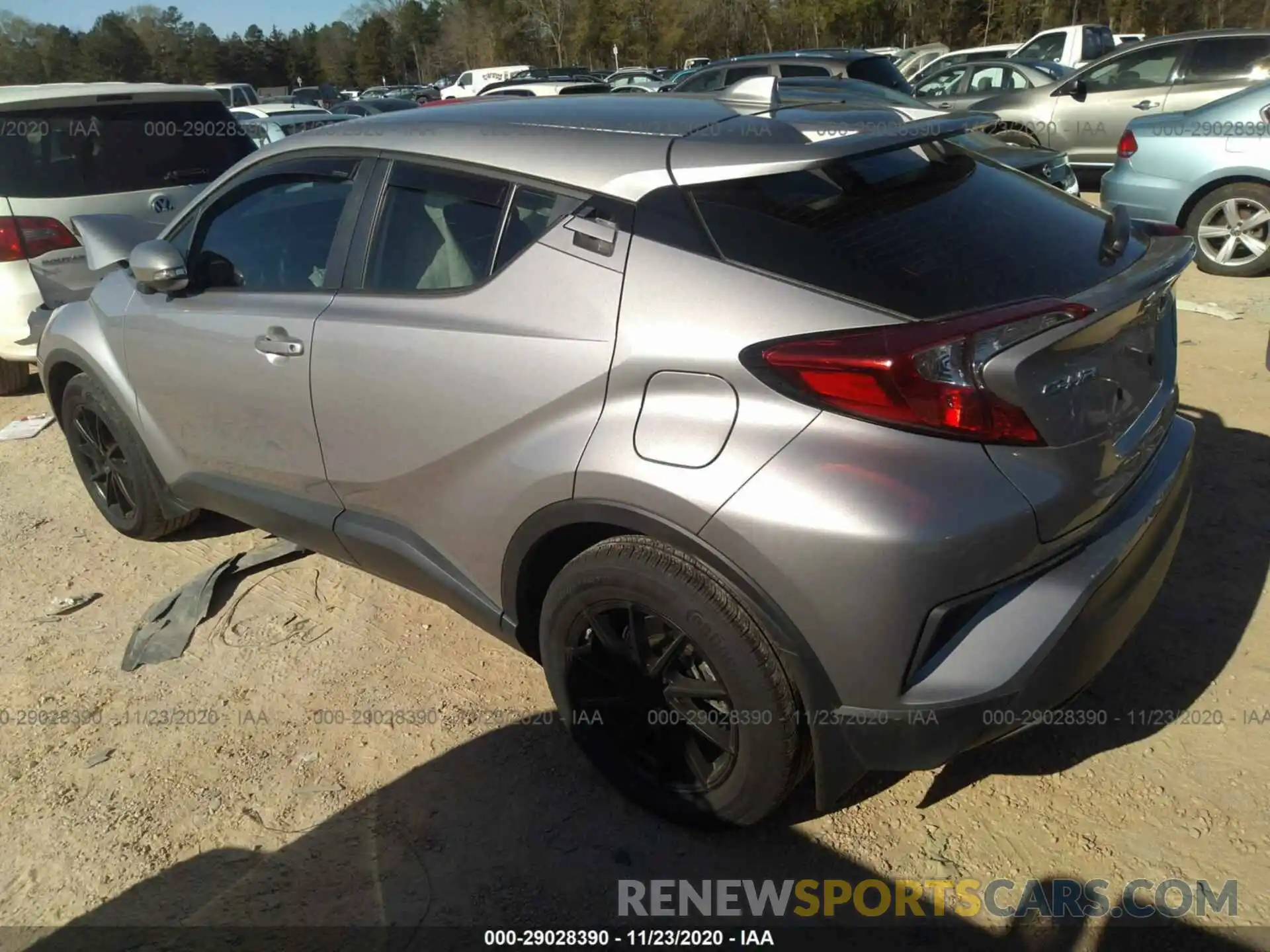 3 Photograph of a damaged car NMTKHMBX1KR098327 TOYOTA C-HR 2019