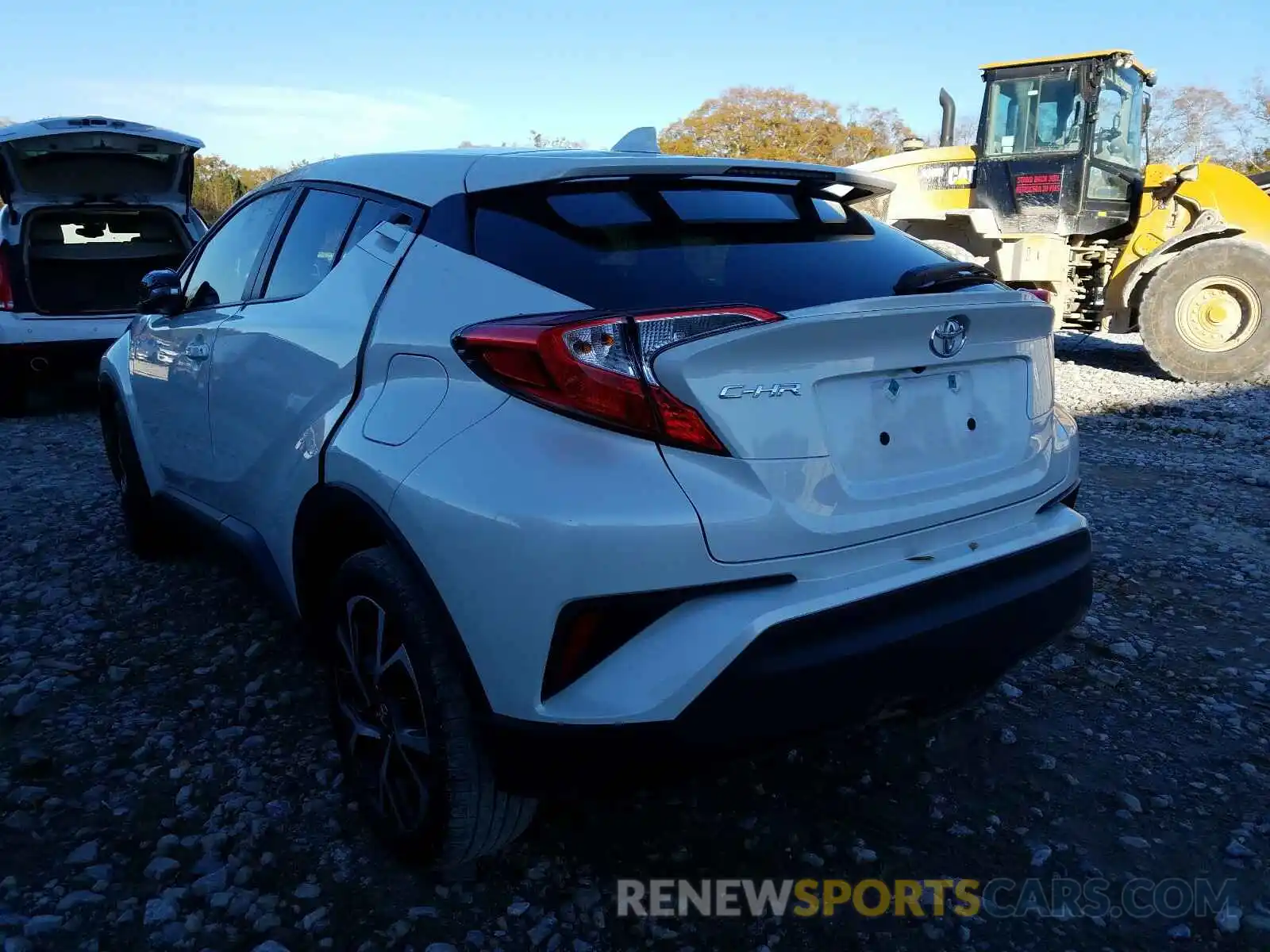 3 Photograph of a damaged car NMTKHMBX1KR099008 TOYOTA C-HR 2019