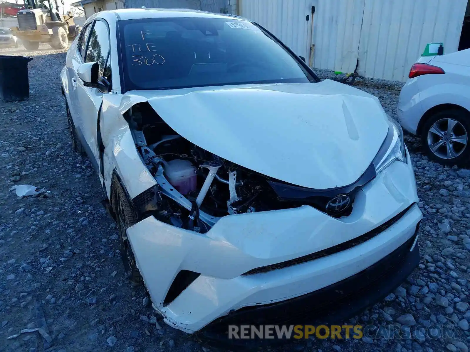 9 Photograph of a damaged car NMTKHMBX1KR099008 TOYOTA C-HR 2019