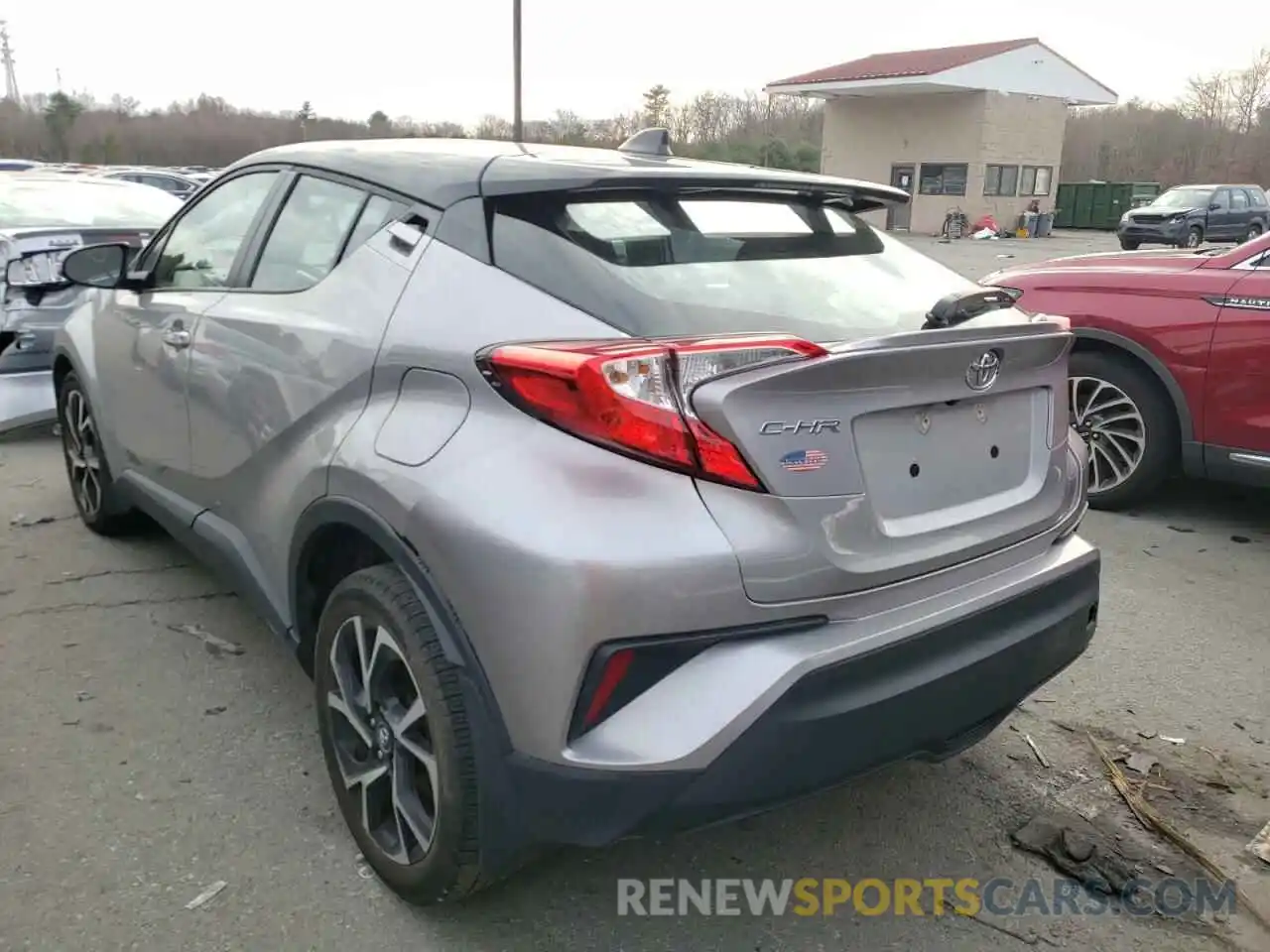 3 Photograph of a damaged car NMTKHMBX1KR099316 TOYOTA C-HR 2019