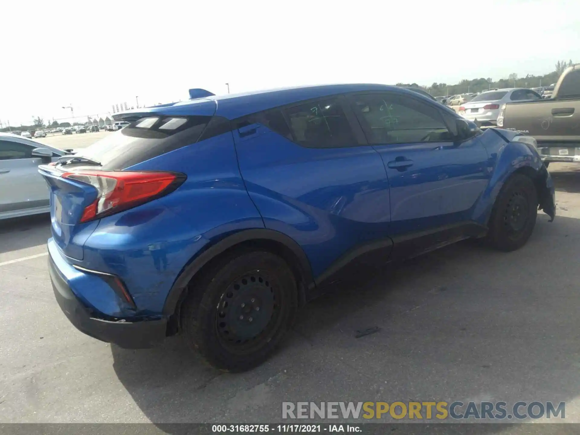 4 Photograph of a damaged car NMTKHMBX1KR099705 TOYOTA C-HR 2019