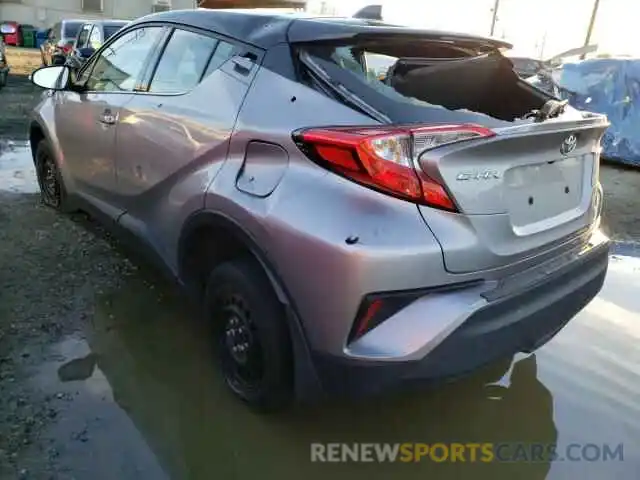 3 Photograph of a damaged car NMTKHMBX1KR099736 TOYOTA C-HR 2019