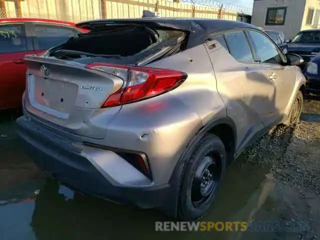 4 Photograph of a damaged car NMTKHMBX1KR099736 TOYOTA C-HR 2019