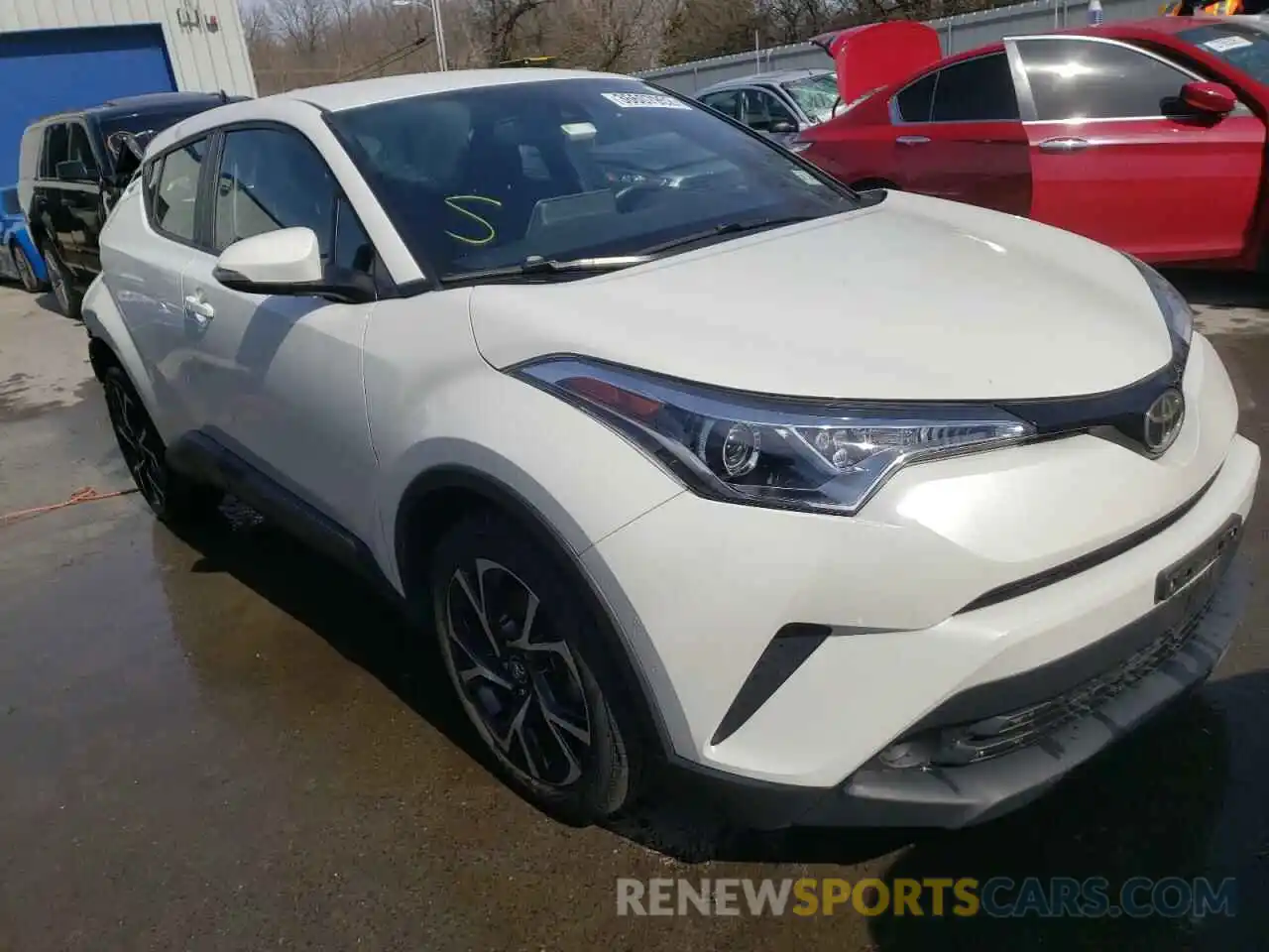 1 Photograph of a damaged car NMTKHMBX1KR099767 TOYOTA C-HR 2019