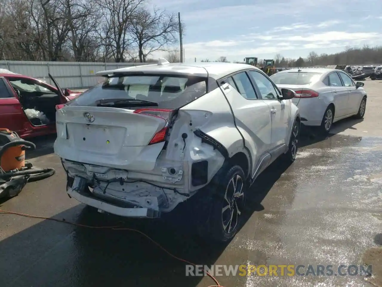 4 Photograph of a damaged car NMTKHMBX1KR099767 TOYOTA C-HR 2019