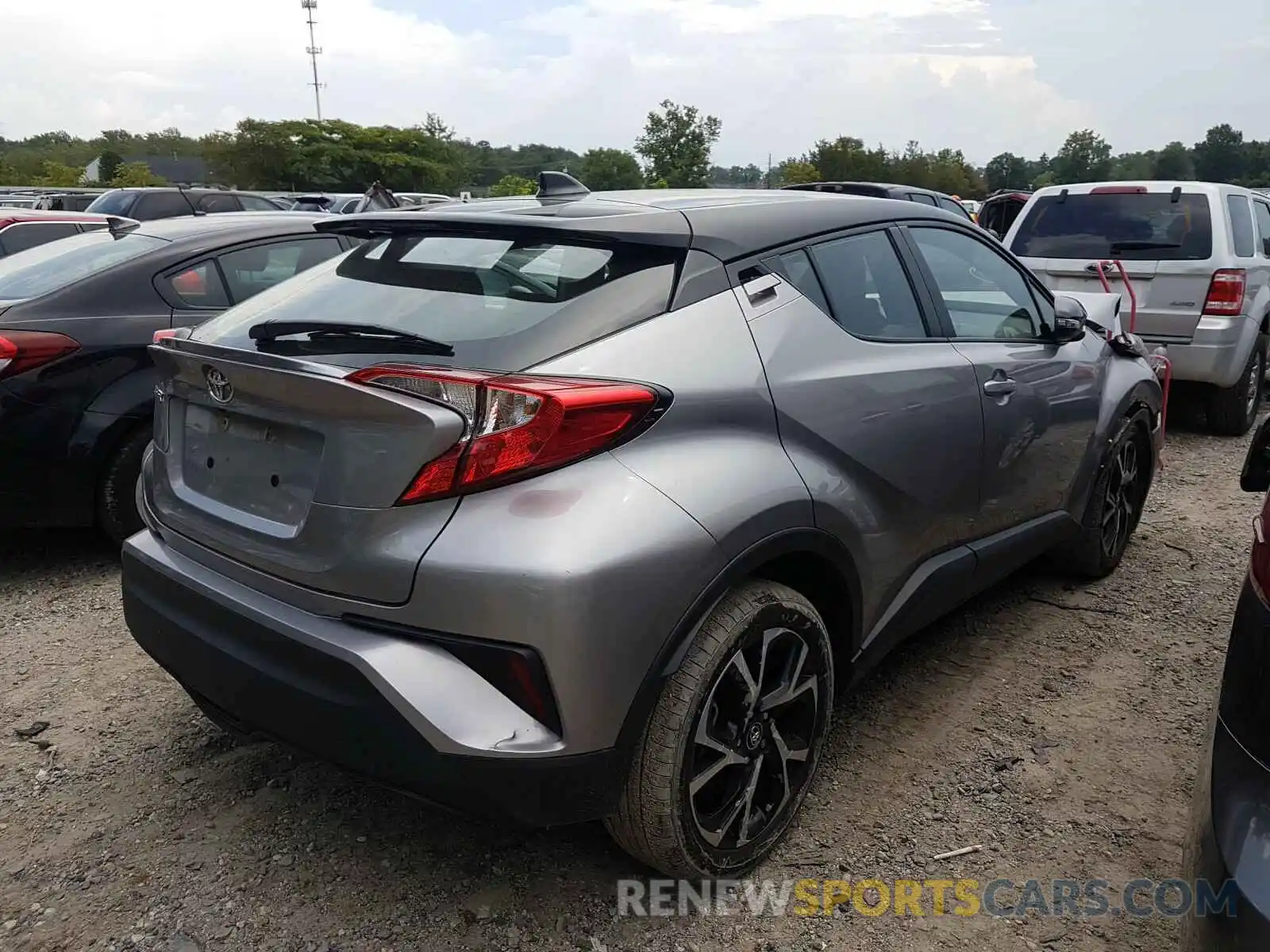 4 Photograph of a damaged car NMTKHMBX2KR069872 TOYOTA C-HR 2019