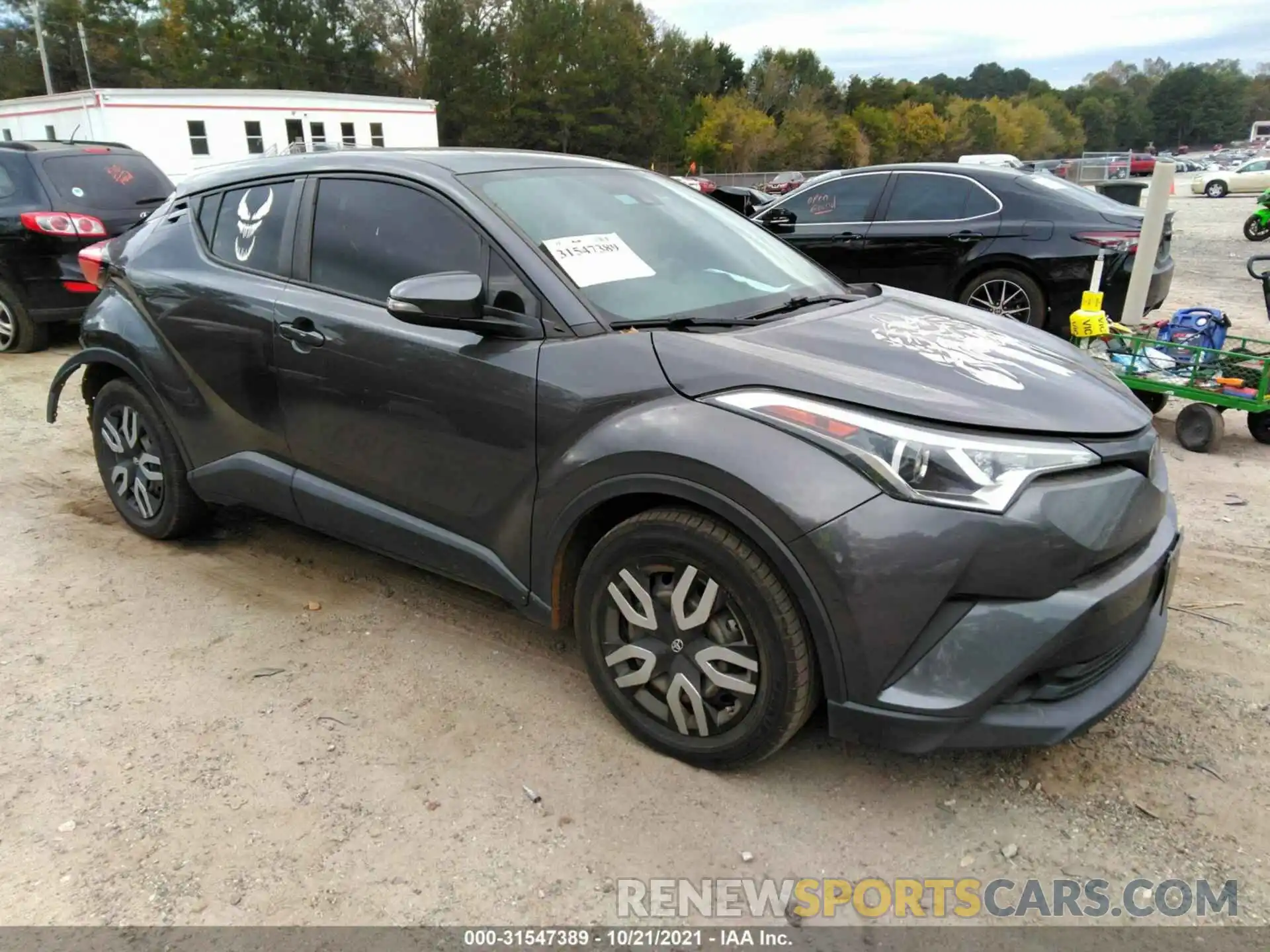 1 Photograph of a damaged car NMTKHMBX2KR069905 TOYOTA C-HR 2019