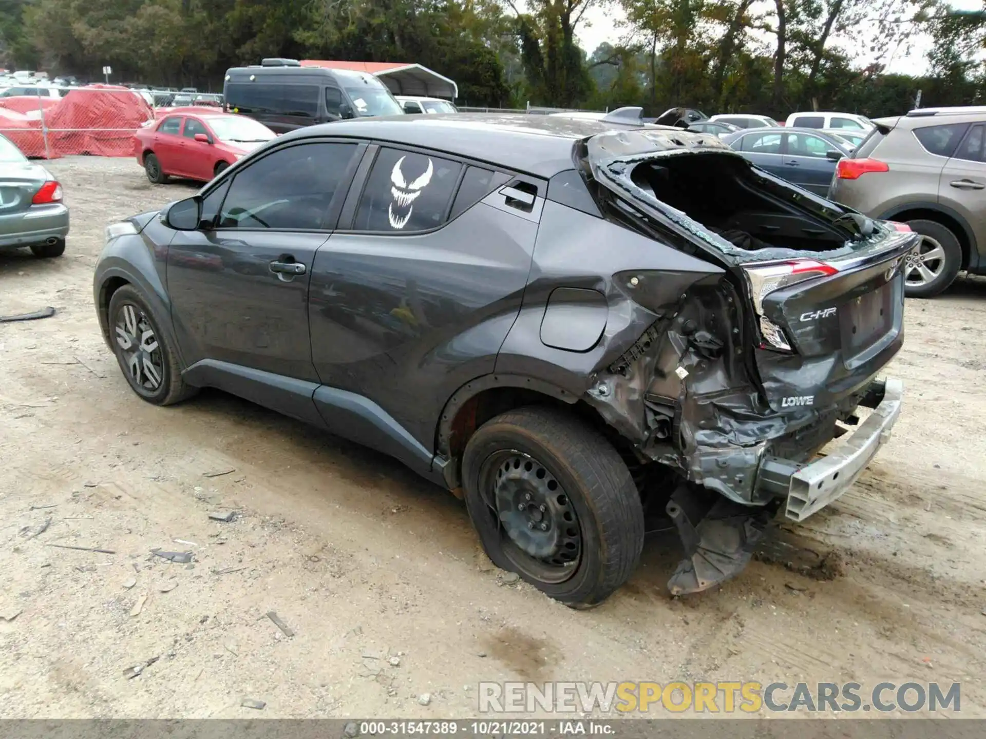 3 Photograph of a damaged car NMTKHMBX2KR069905 TOYOTA C-HR 2019