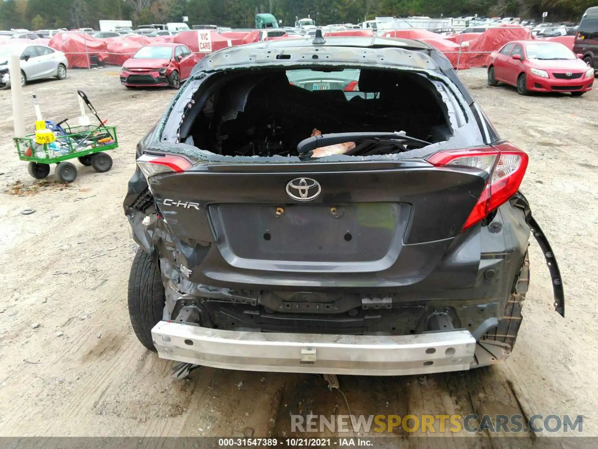 6 Photograph of a damaged car NMTKHMBX2KR069905 TOYOTA C-HR 2019