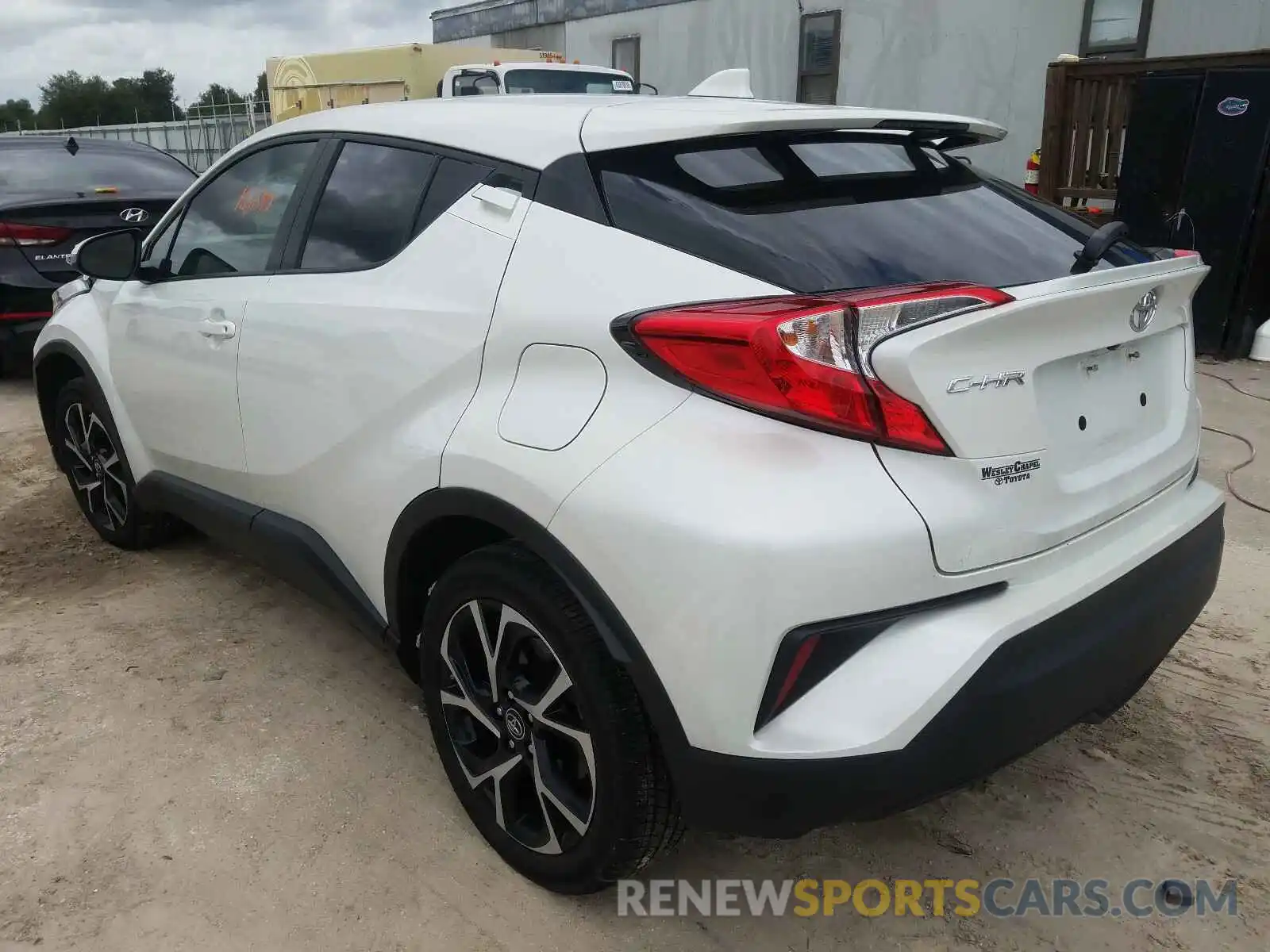 3 Photograph of a damaged car NMTKHMBX2KR070357 TOYOTA C-HR 2019