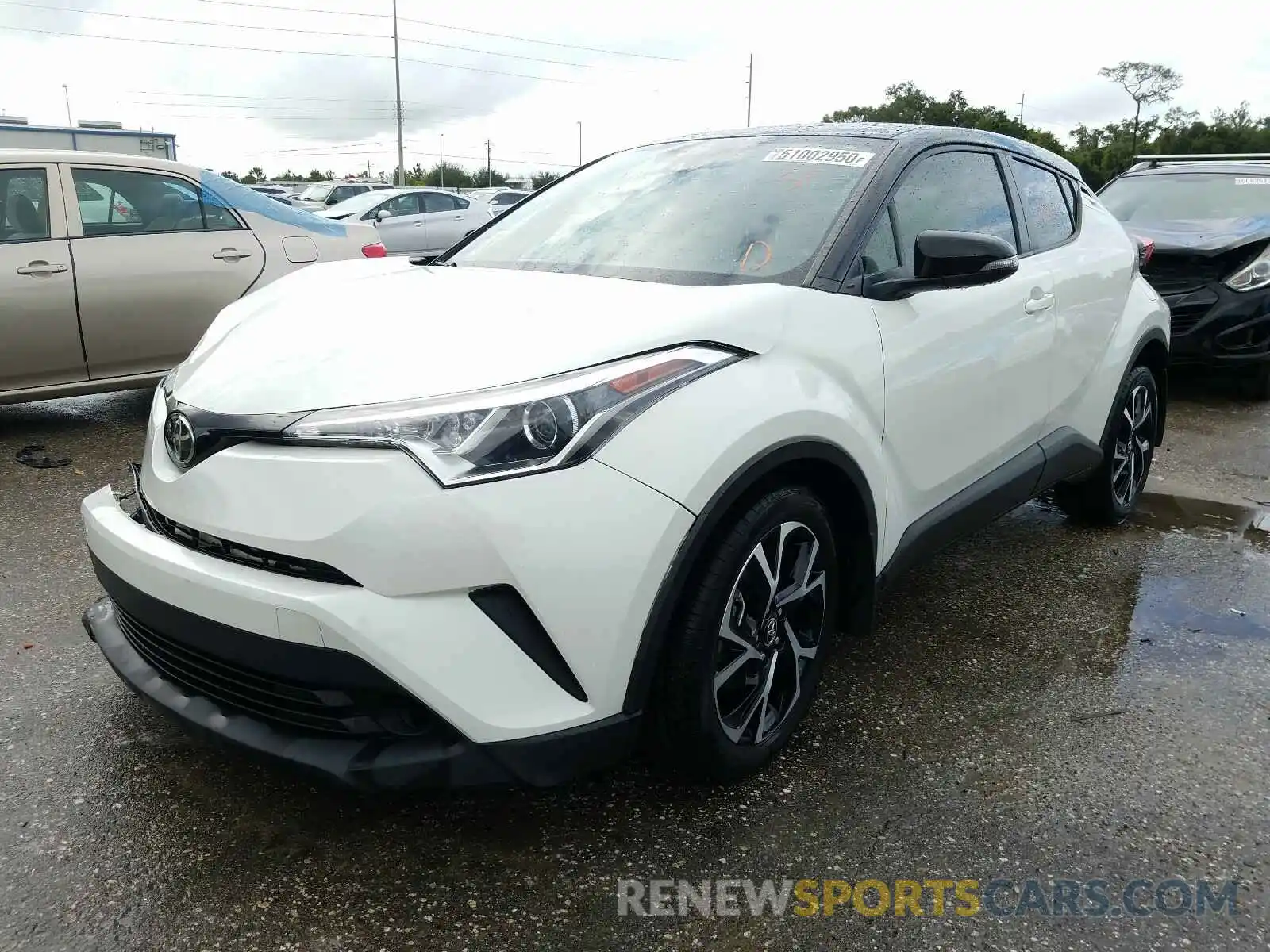 2 Photograph of a damaged car NMTKHMBX2KR072299 TOYOTA C-HR 2019