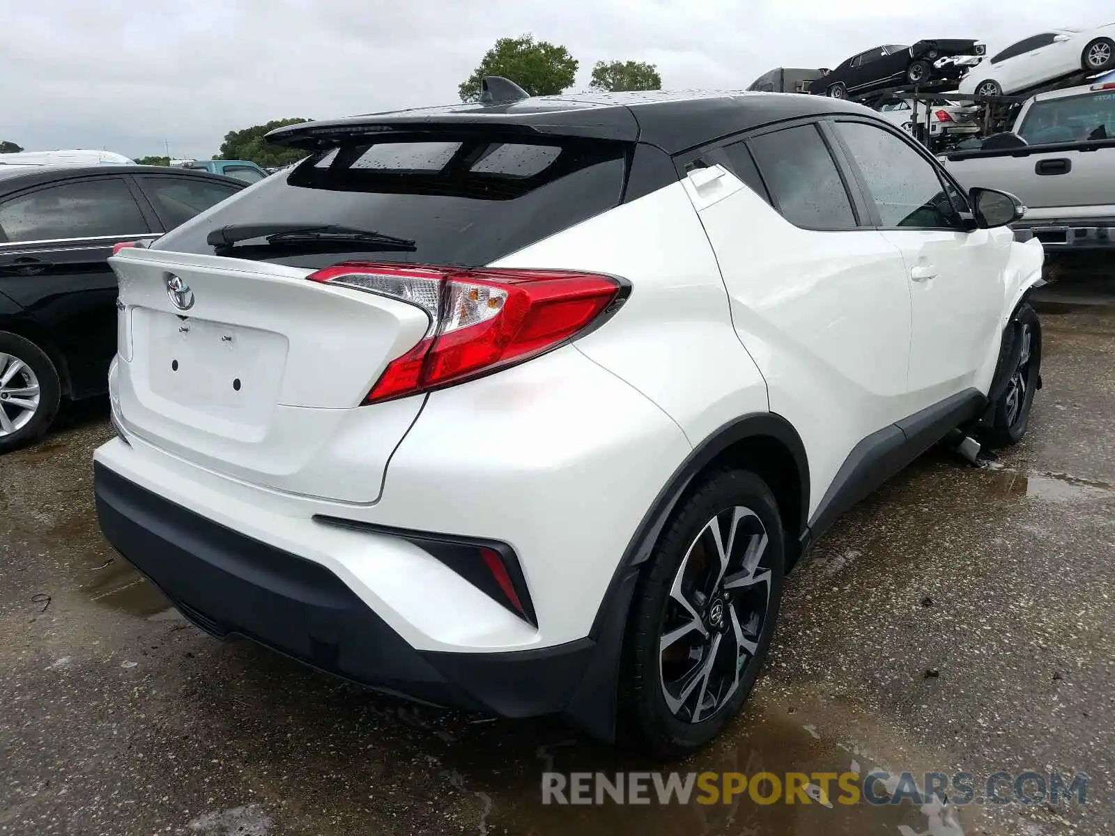 4 Photograph of a damaged car NMTKHMBX2KR072299 TOYOTA C-HR 2019