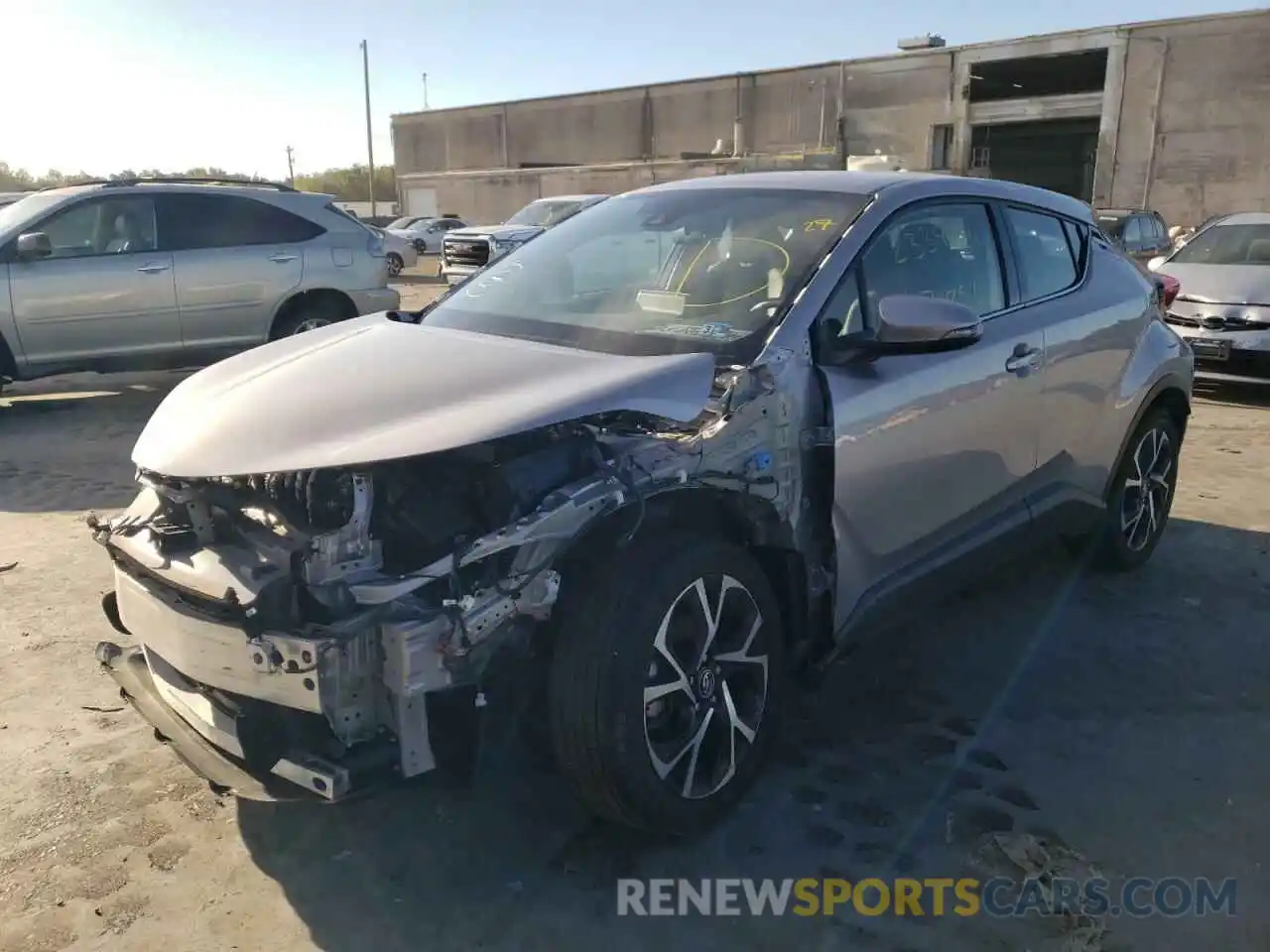 2 Photograph of a damaged car NMTKHMBX2KR072402 TOYOTA C-HR 2019