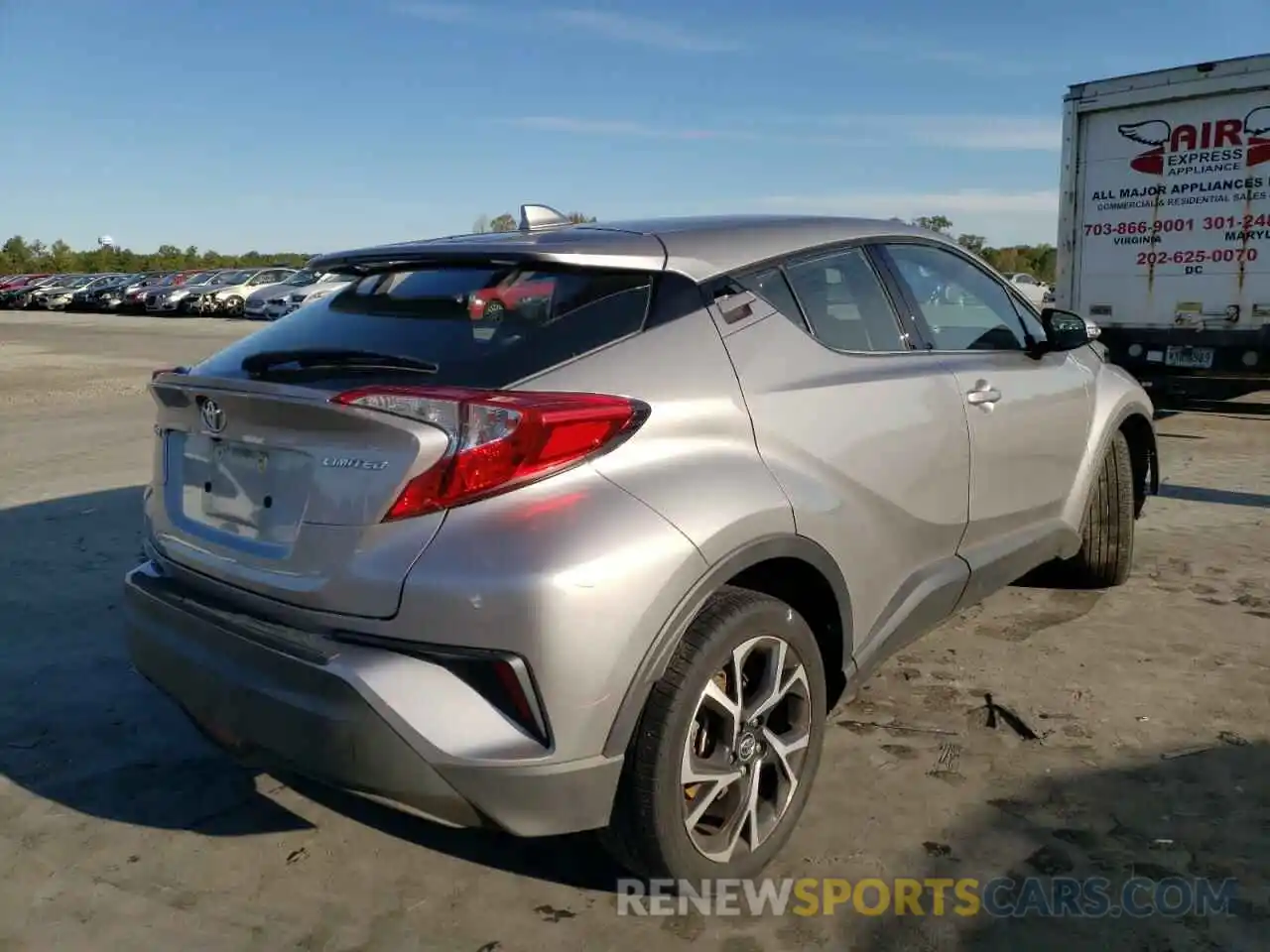 4 Photograph of a damaged car NMTKHMBX2KR072402 TOYOTA C-HR 2019