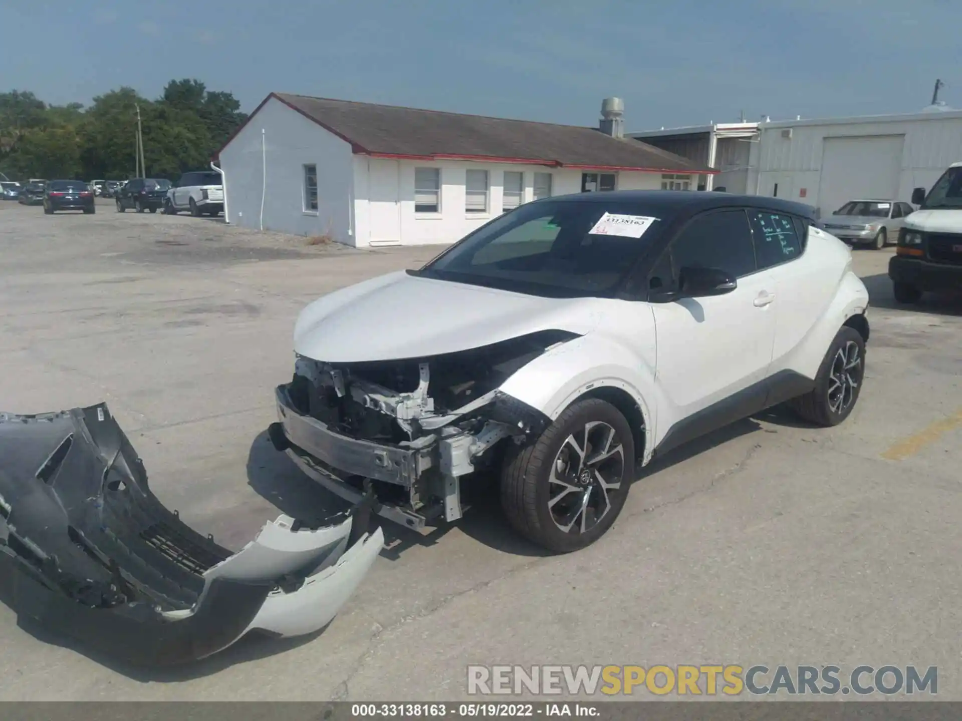 2 Photograph of a damaged car NMTKHMBX2KR072867 TOYOTA C-HR 2019