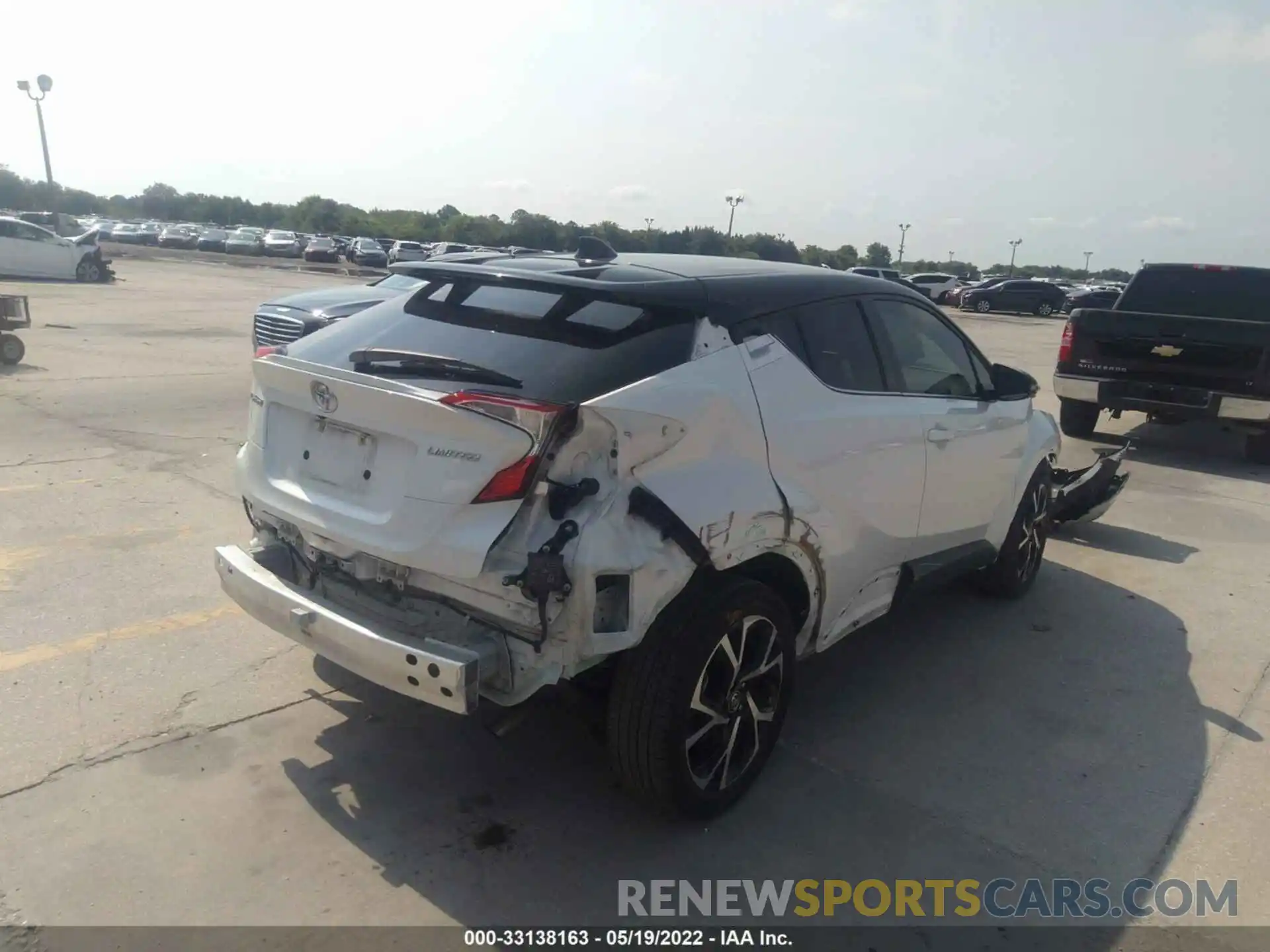 4 Photograph of a damaged car NMTKHMBX2KR072867 TOYOTA C-HR 2019