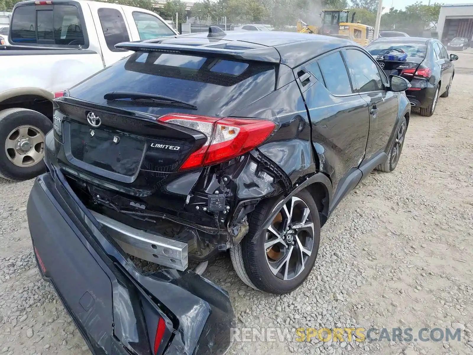 4 Photograph of a damaged car NMTKHMBX2KR073968 TOYOTA C-HR 2019