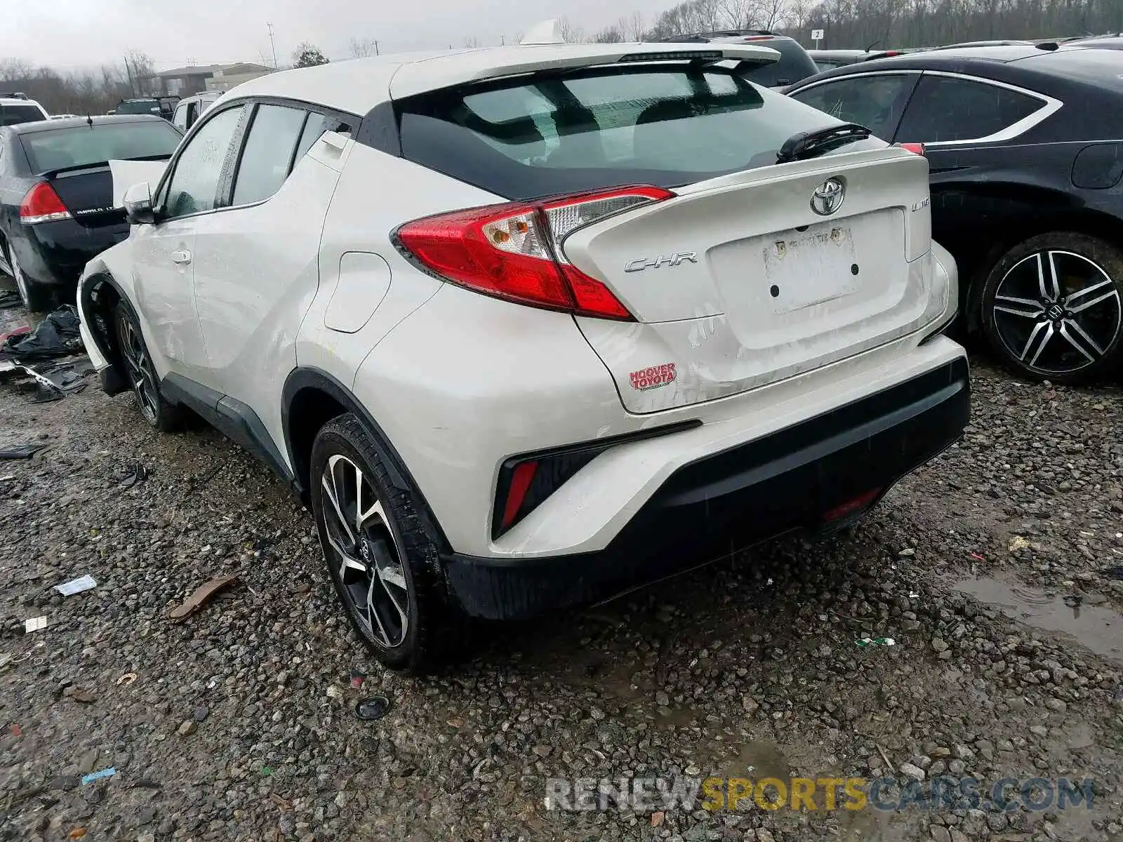 3 Photograph of a damaged car NMTKHMBX2KR074053 TOYOTA C-HR 2019