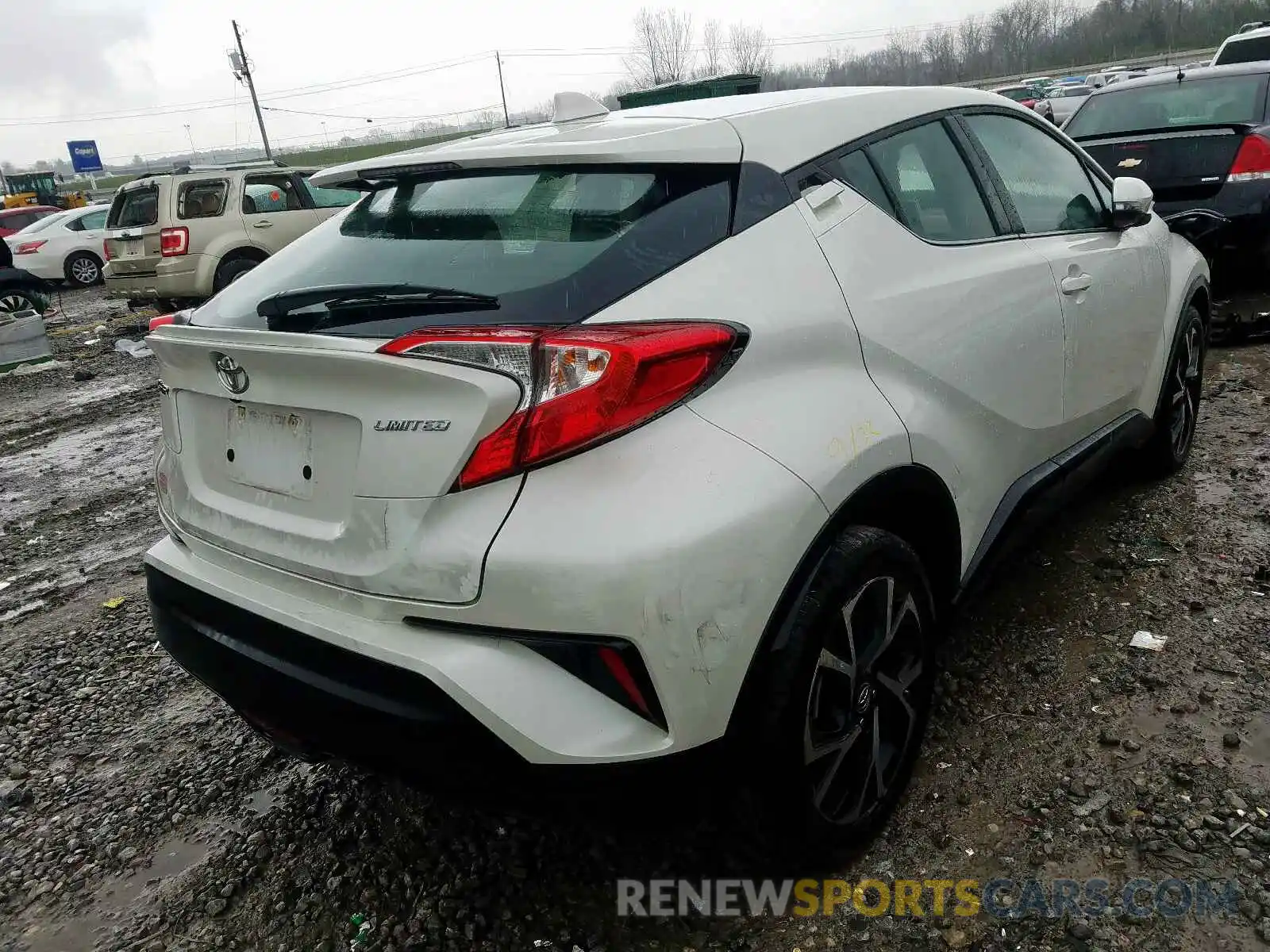 4 Photograph of a damaged car NMTKHMBX2KR074053 TOYOTA C-HR 2019