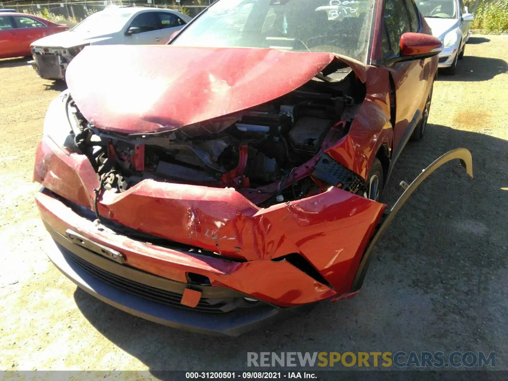 6 Photograph of a damaged car NMTKHMBX2KR074554 TOYOTA C-HR 2019