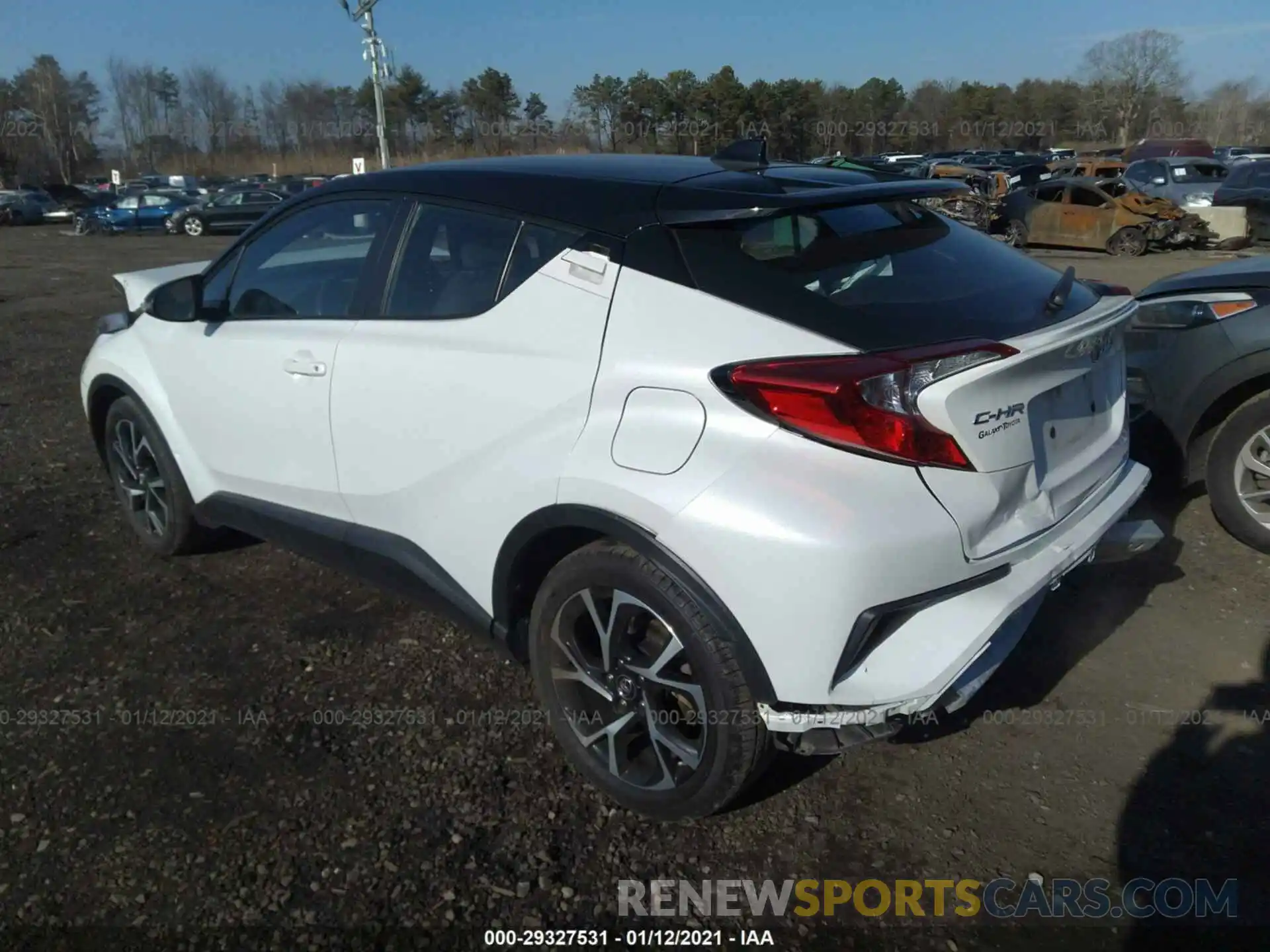 3 Photograph of a damaged car NMTKHMBX2KR074943 TOYOTA C-HR 2019