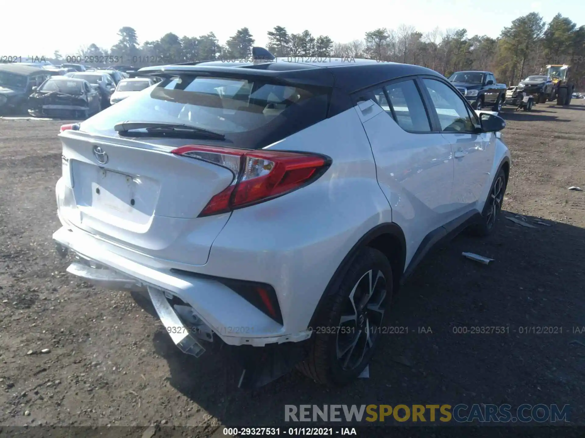 4 Photograph of a damaged car NMTKHMBX2KR074943 TOYOTA C-HR 2019