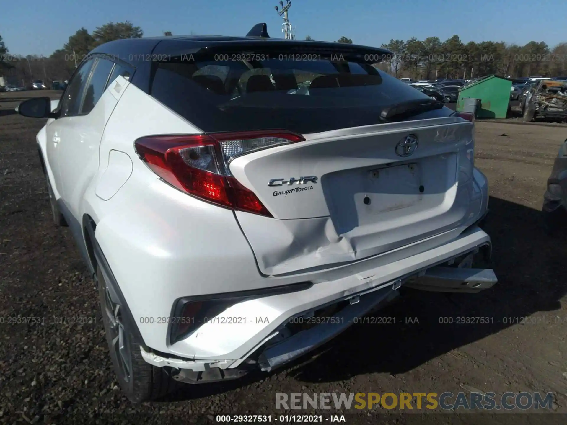 6 Photograph of a damaged car NMTKHMBX2KR074943 TOYOTA C-HR 2019