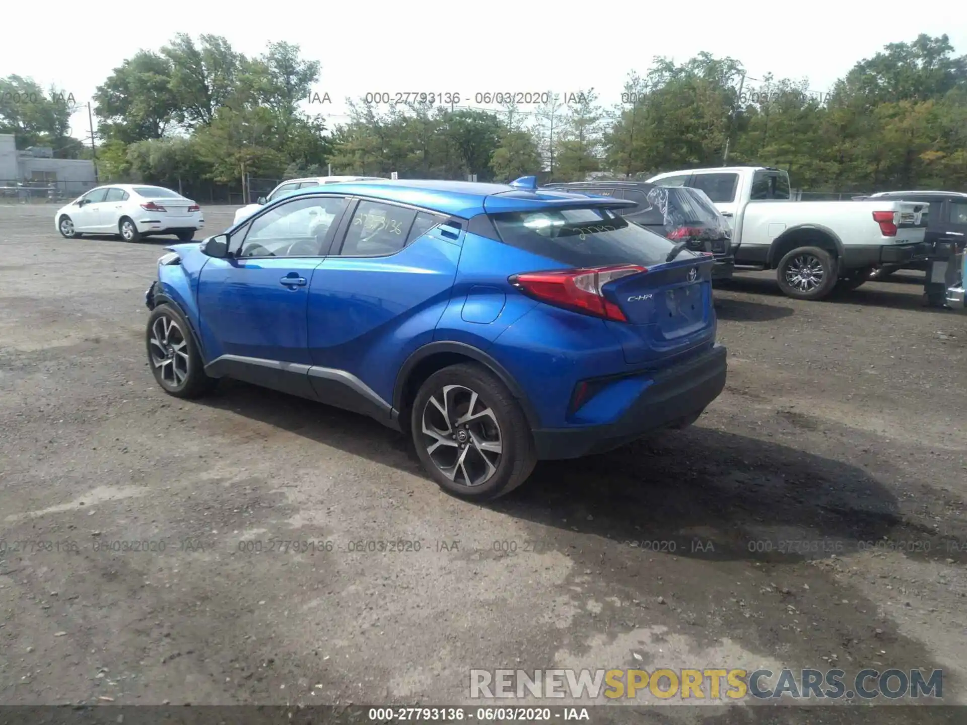 3 Фотография поврежденного автомобиля NMTKHMBX2KR075008 TOYOTA C-HR 2019