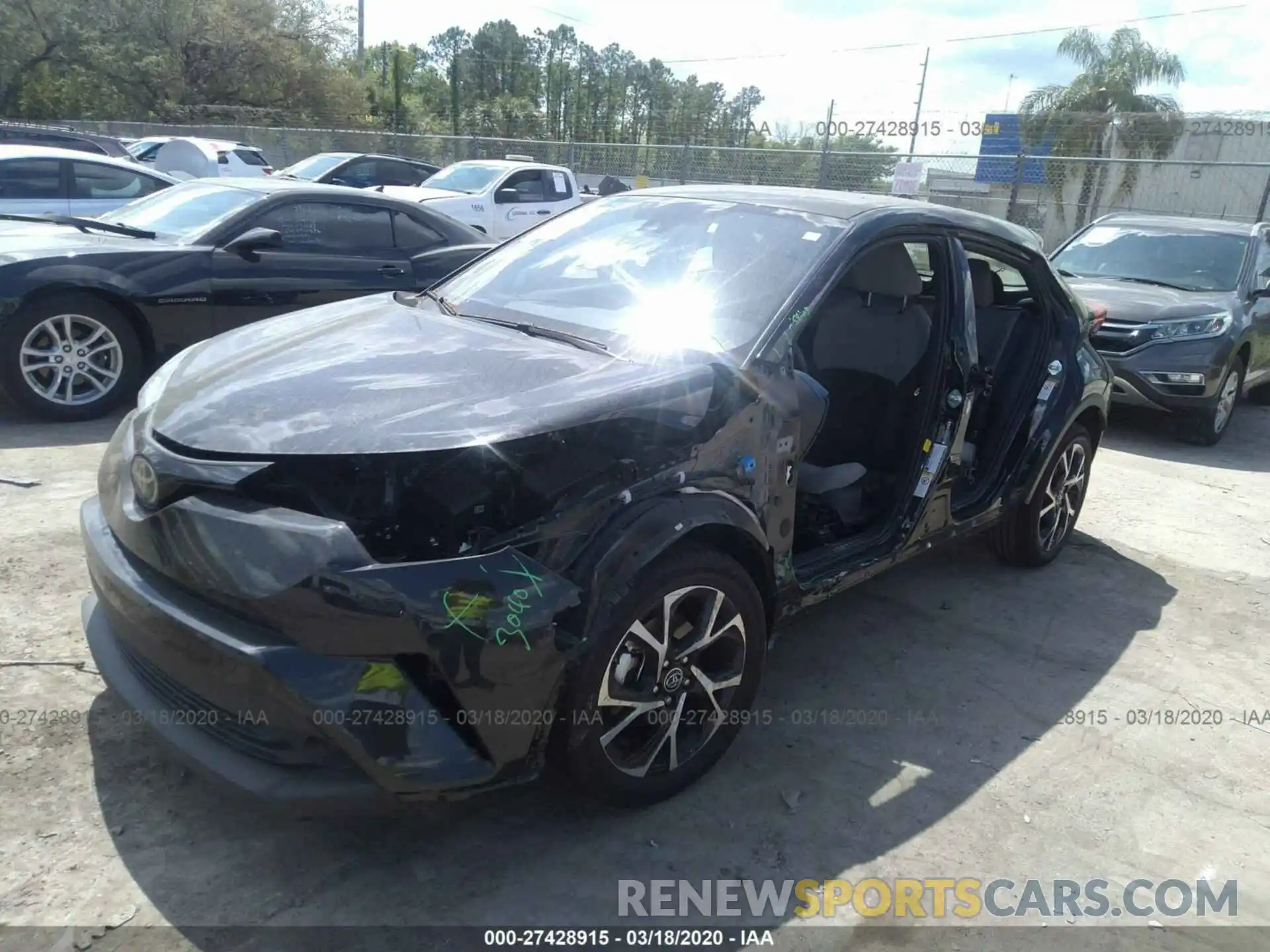 6 Photograph of a damaged car NMTKHMBX2KR075087 TOYOTA C-HR 2019