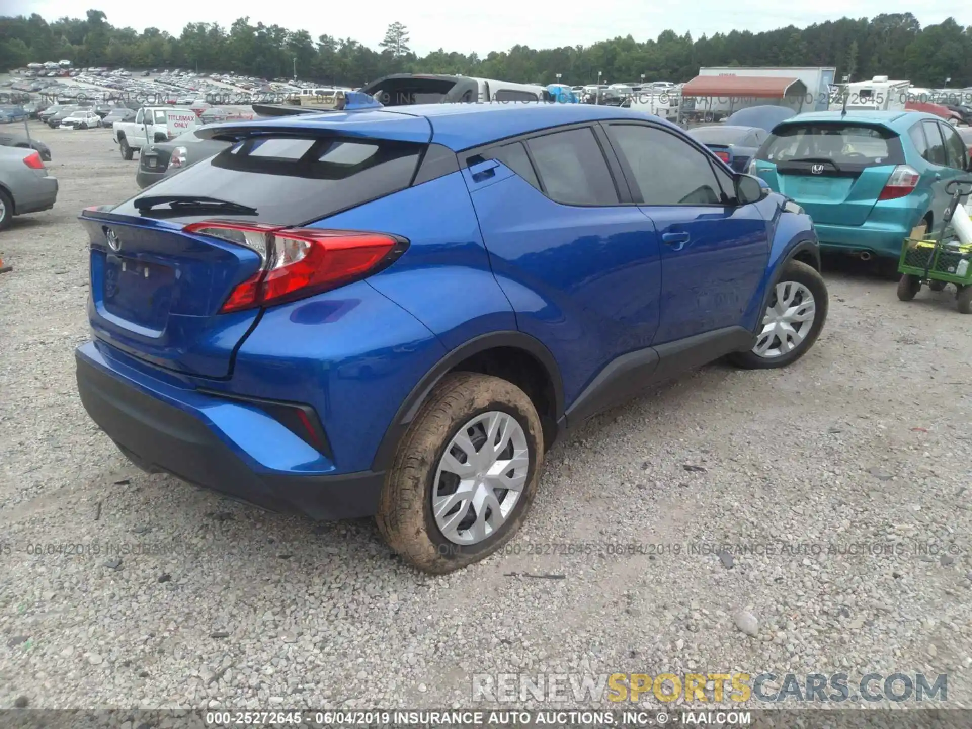 4 Photograph of a damaged car NMTKHMBX2KR075204 TOYOTA C-HR 2019