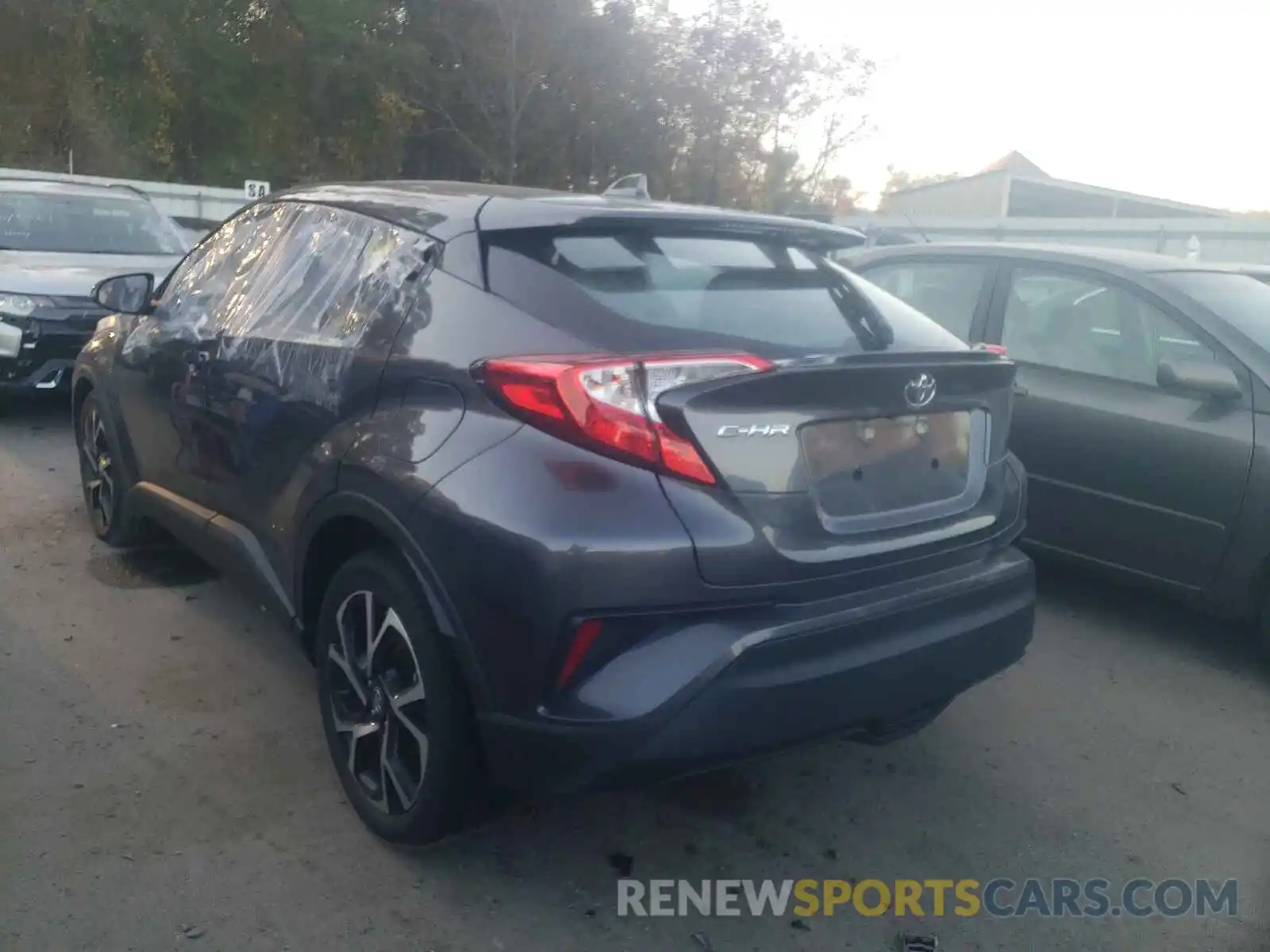 3 Photograph of a damaged car NMTKHMBX2KR076160 TOYOTA C-HR 2019