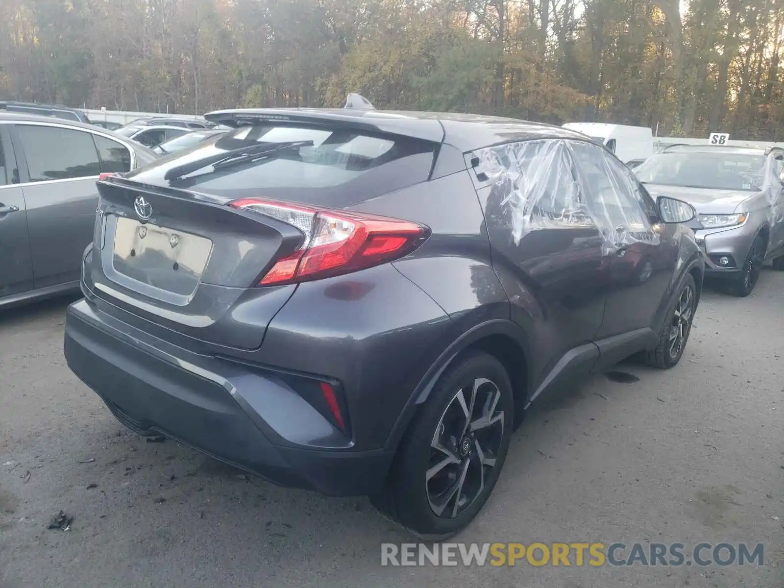 4 Photograph of a damaged car NMTKHMBX2KR076160 TOYOTA C-HR 2019