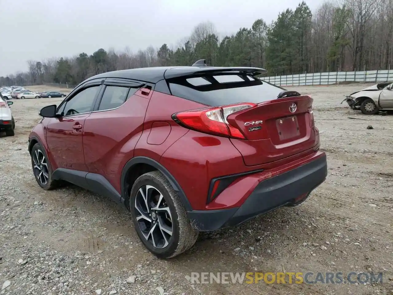 3 Photograph of a damaged car NMTKHMBX2KR076871 TOYOTA C-HR 2019