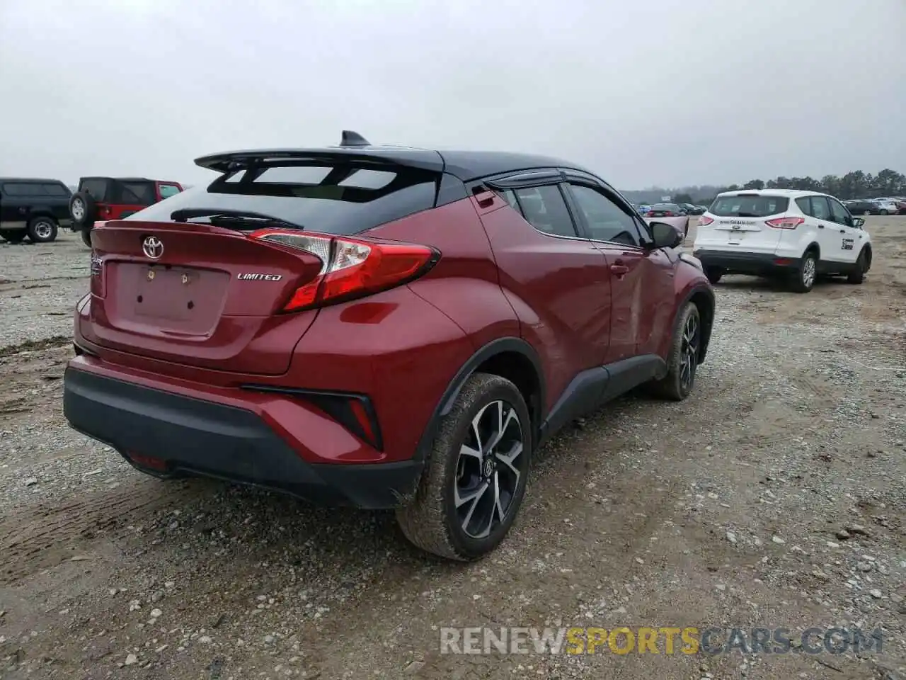 4 Photograph of a damaged car NMTKHMBX2KR076871 TOYOTA C-HR 2019