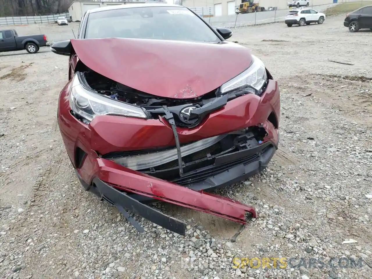 9 Photograph of a damaged car NMTKHMBX2KR076871 TOYOTA C-HR 2019