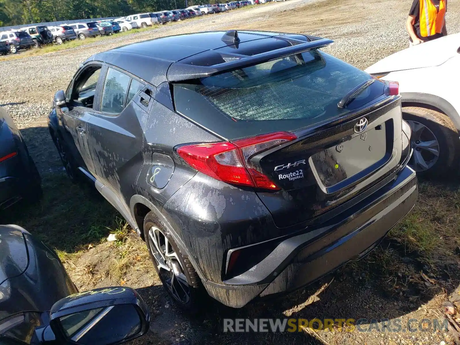 3 Photograph of a damaged car NMTKHMBX2KR076952 TOYOTA C-HR 2019