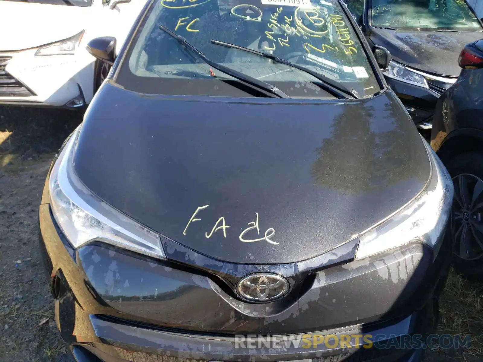 7 Photograph of a damaged car NMTKHMBX2KR076952 TOYOTA C-HR 2019