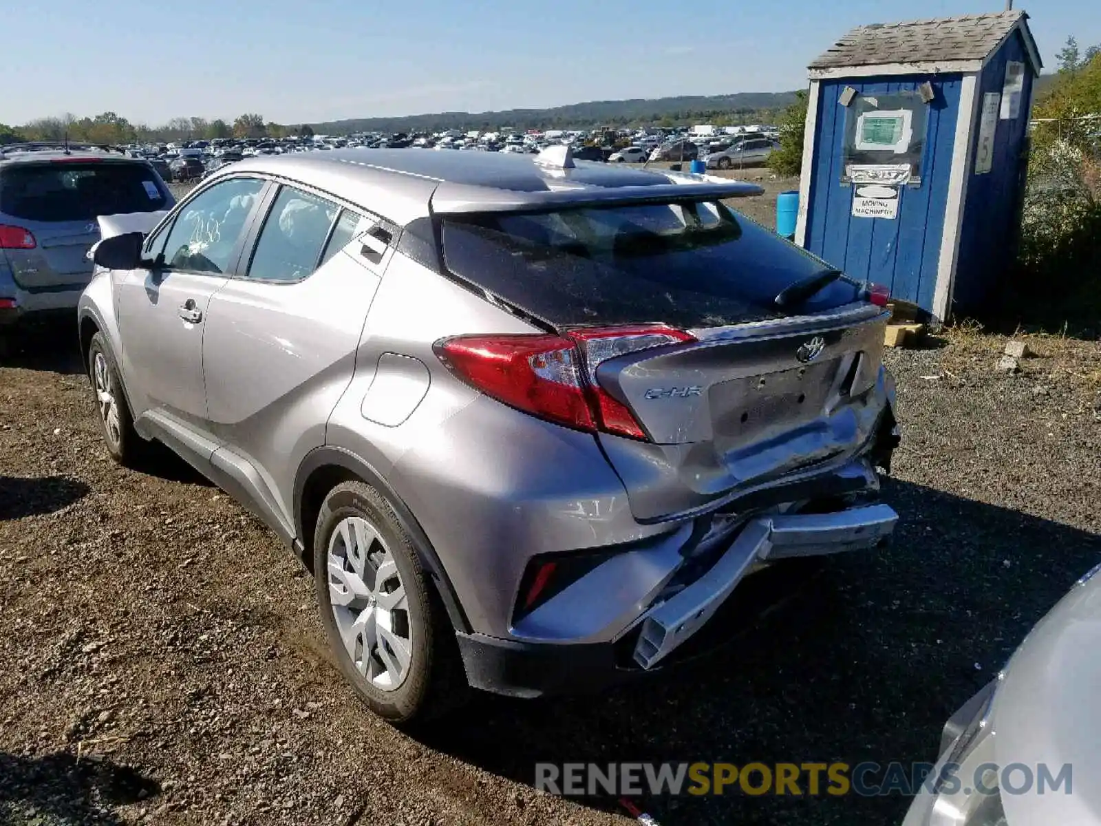 3 Photograph of a damaged car NMTKHMBX2KR077163 TOYOTA C-HR 2019