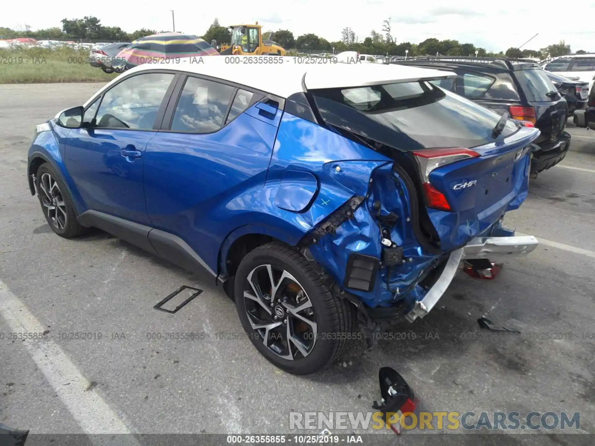 3 Photograph of a damaged car NMTKHMBX2KR078801 TOYOTA C-HR 2019