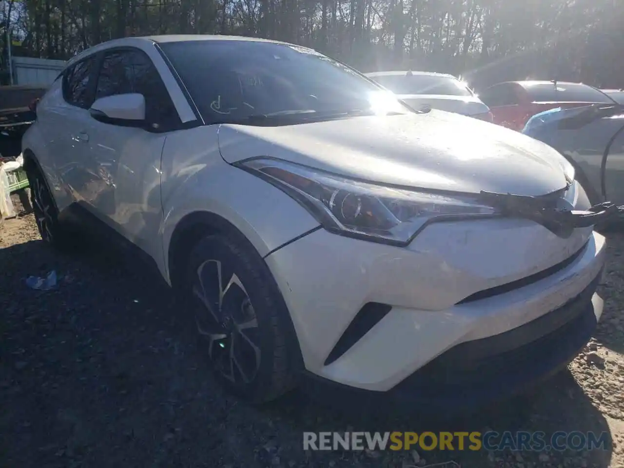 1 Photograph of a damaged car NMTKHMBX2KR079429 TOYOTA C-HR 2019