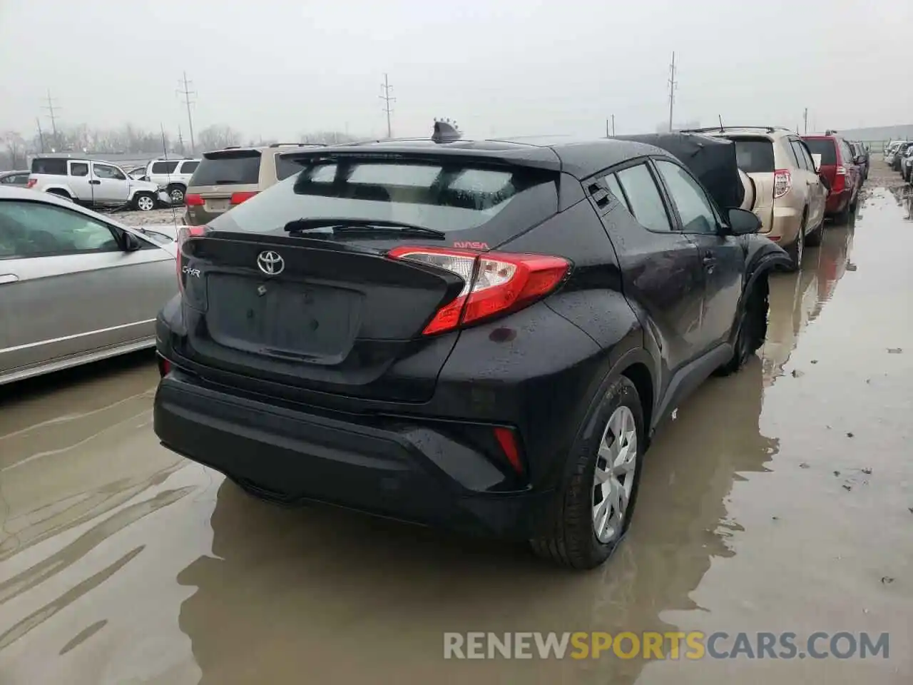 4 Photograph of a damaged car NMTKHMBX2KR079625 TOYOTA C-HR 2019