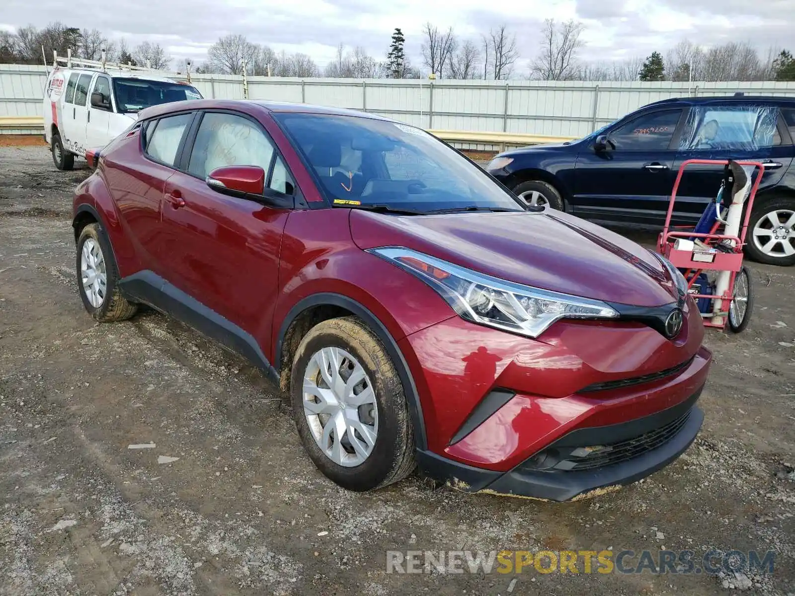 1 Фотография поврежденного автомобиля NMTKHMBX2KR080483 TOYOTA C-HR 2019