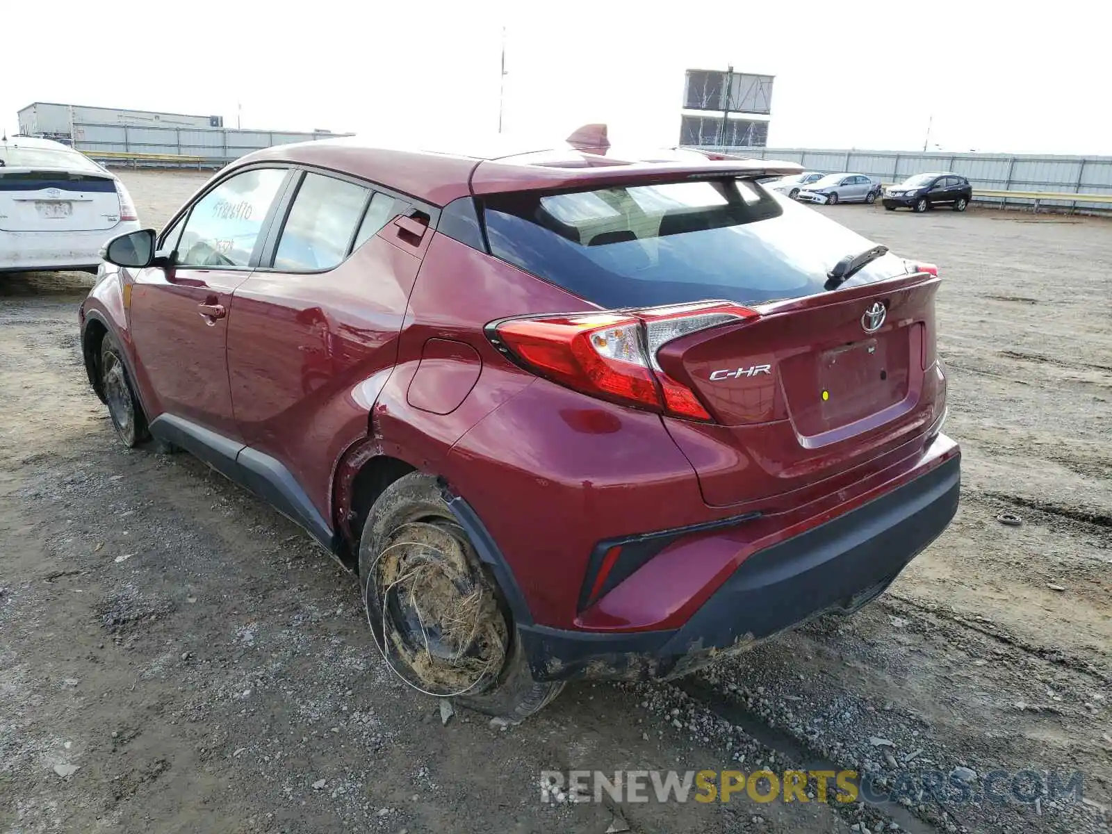 3 Photograph of a damaged car NMTKHMBX2KR080483 TOYOTA C-HR 2019