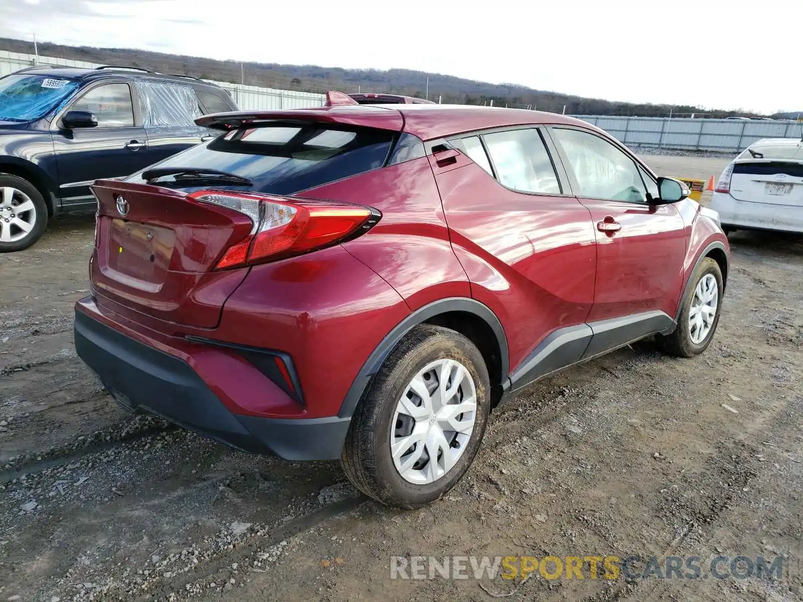 4 Photograph of a damaged car NMTKHMBX2KR080483 TOYOTA C-HR 2019