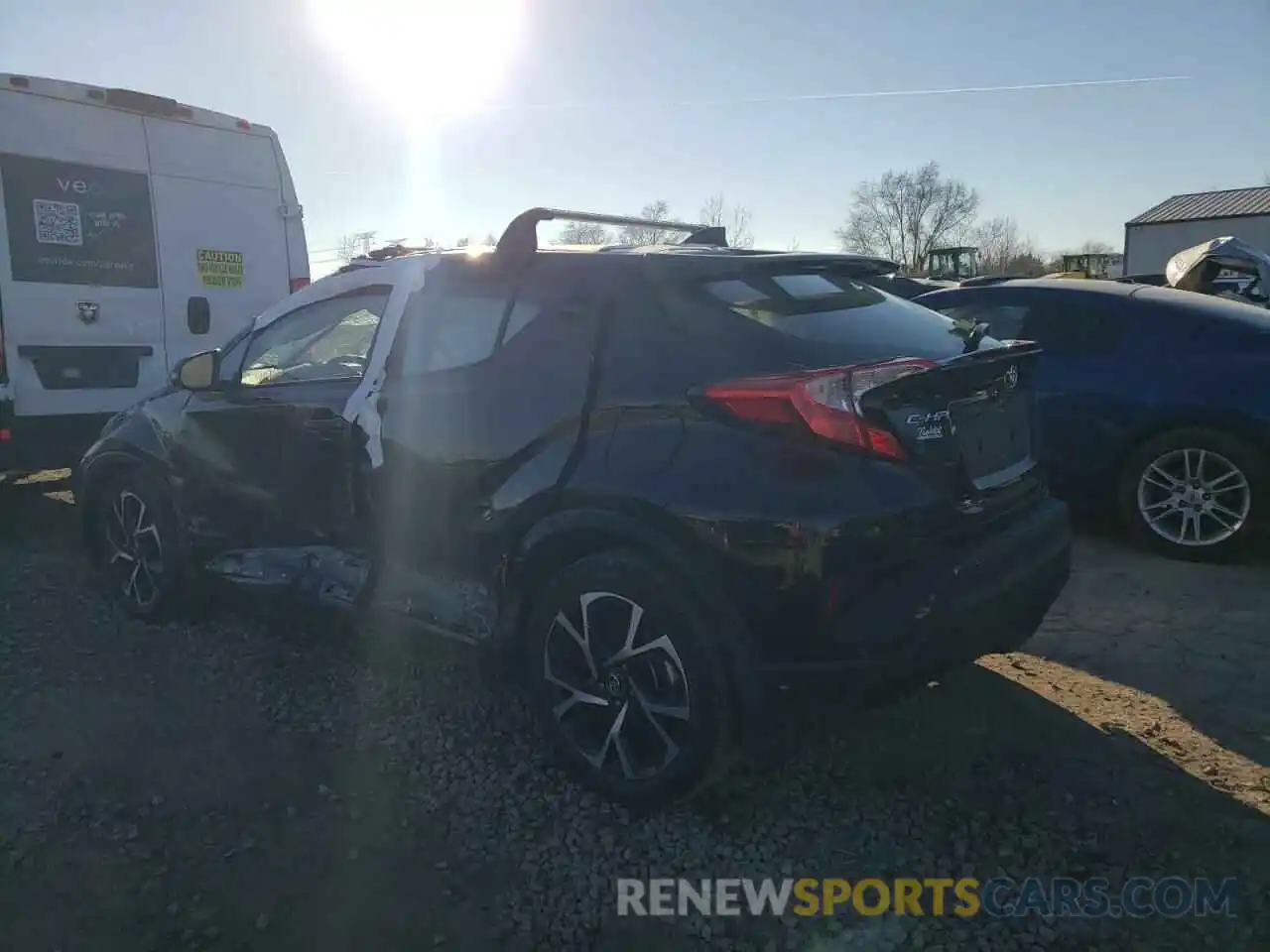 2 Photograph of a damaged car NMTKHMBX2KR080712 TOYOTA C-HR 2019